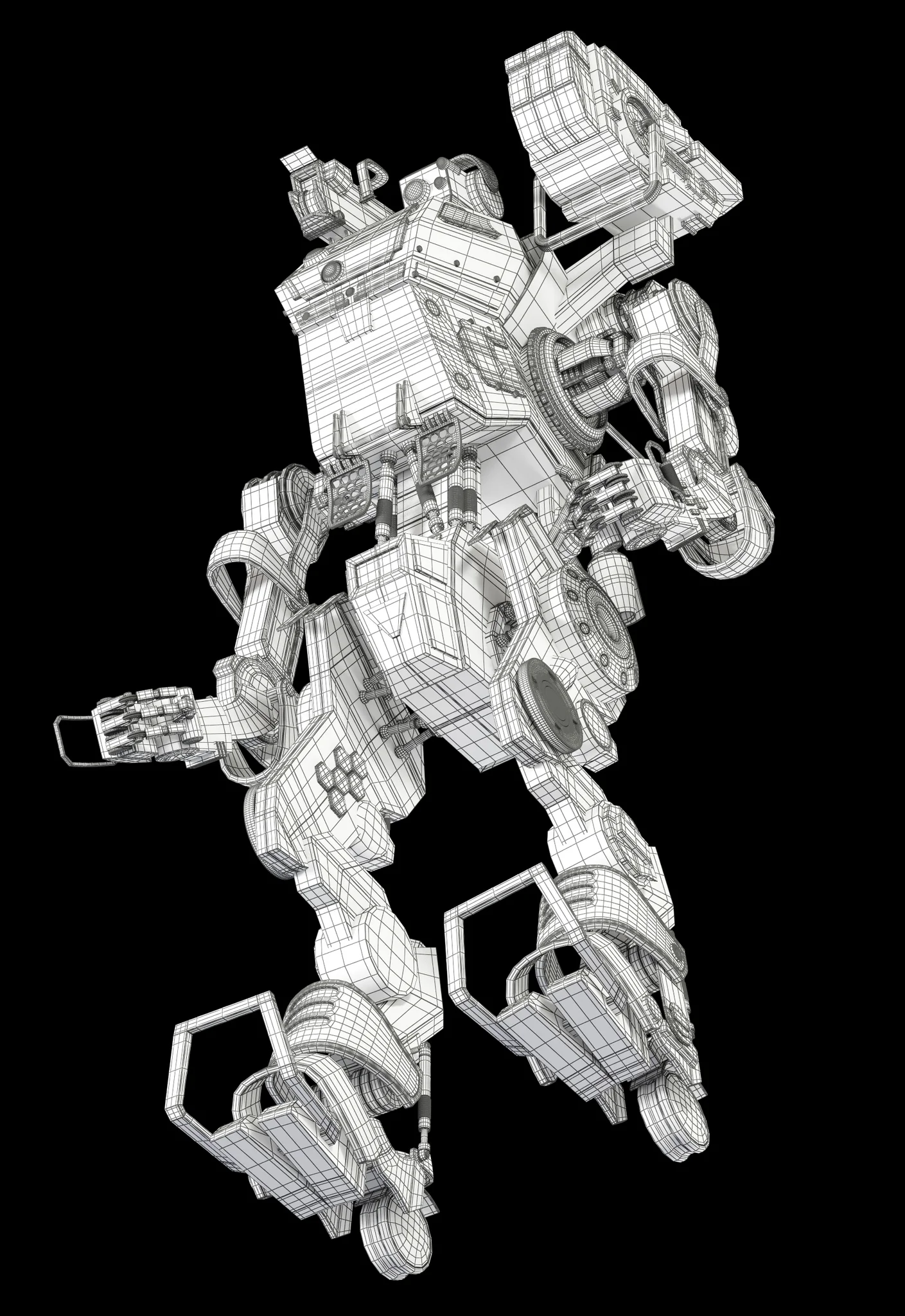 Titanfall Stryder — 3D model preview 31