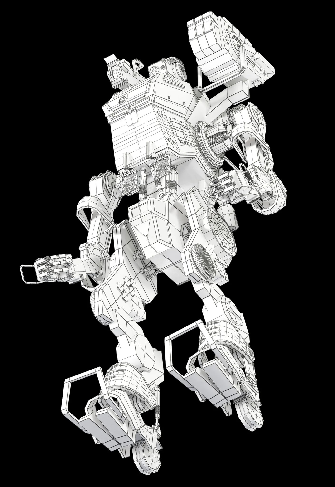 Titanfall Stryder — 3D model preview 32