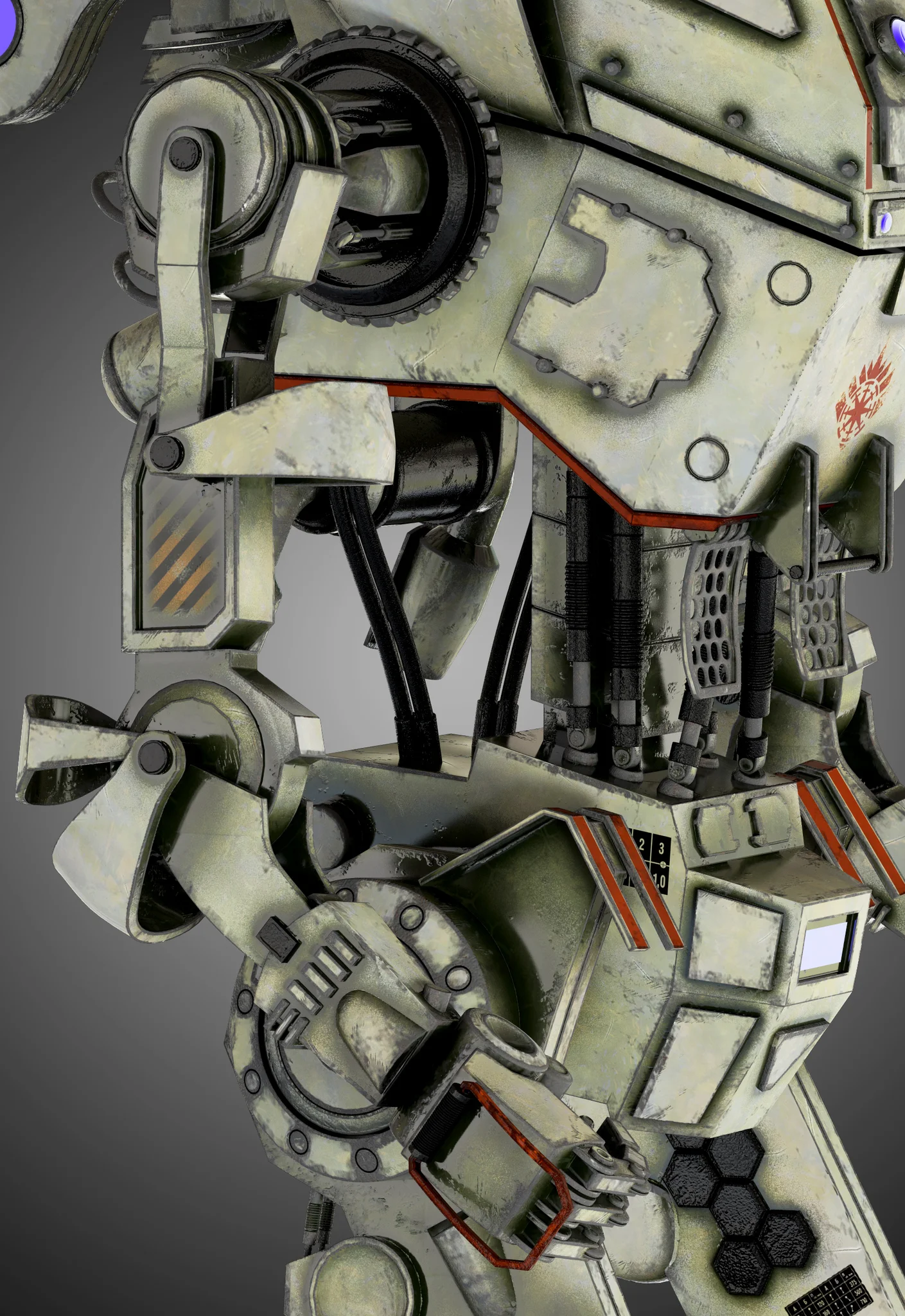 Titanfall Stryder — 3D model preview 33