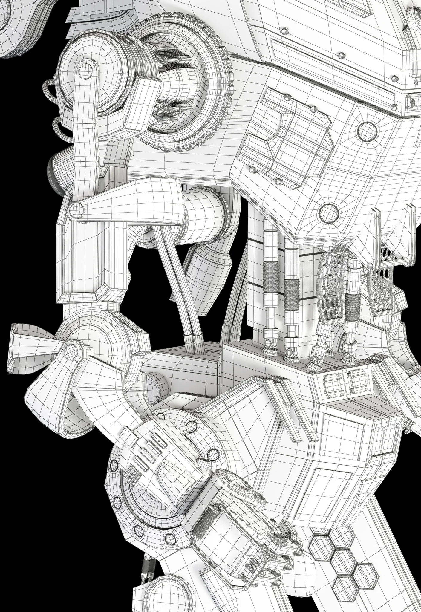 Titanfall Stryder — 3D model preview 34