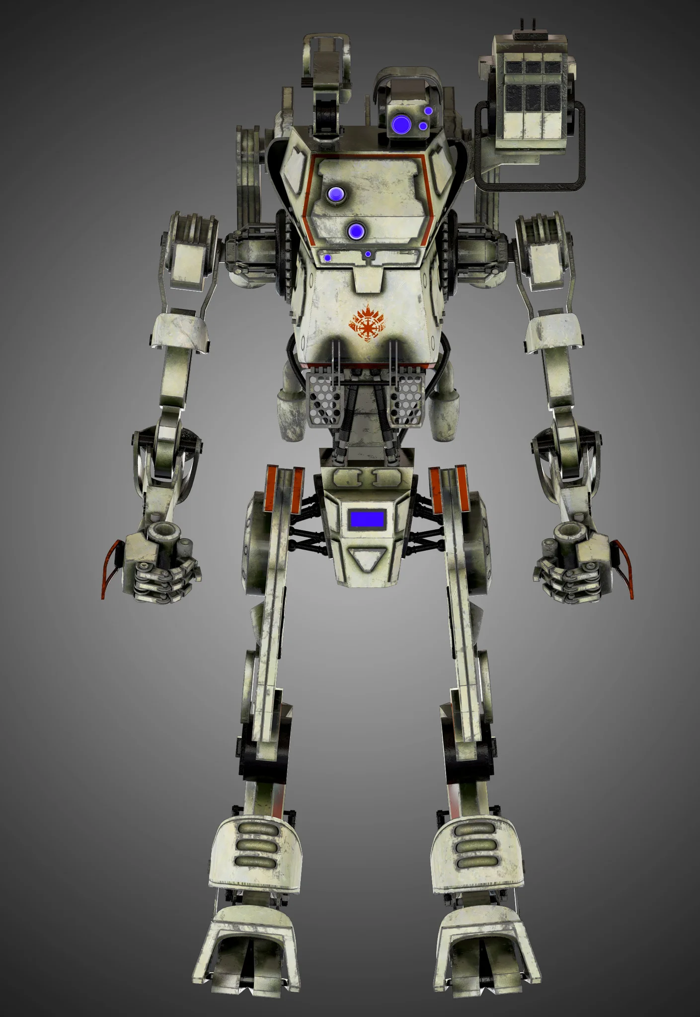 Titanfall Stryder — 3D model preview 36