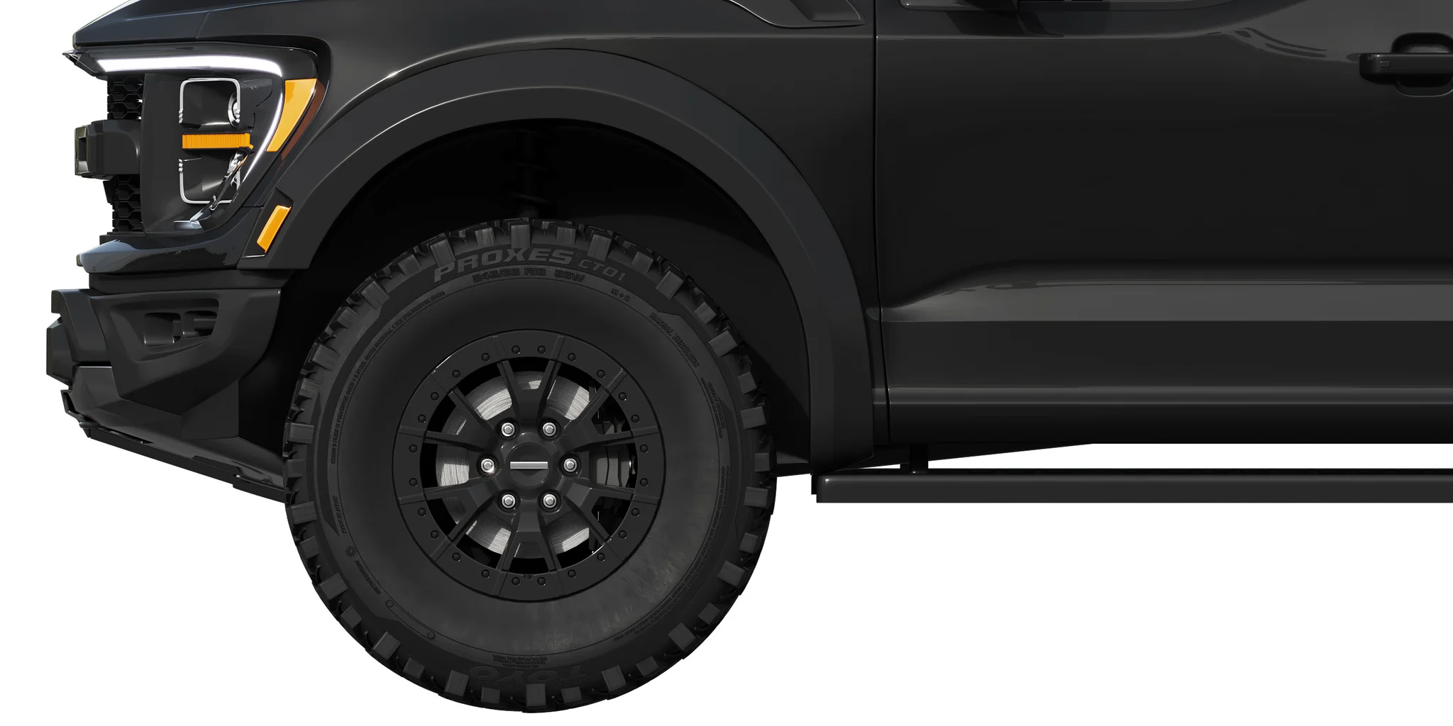 Ford F150 Raptor Regular Cab 2022, 3D model preview 1
