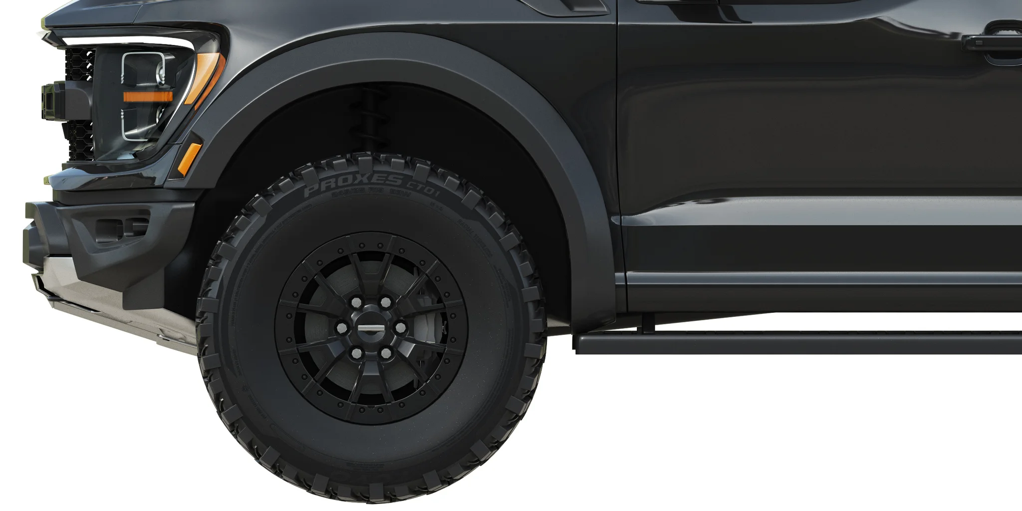 Ford F150 Raptor Regular Cab 2022, 3D model preview 3