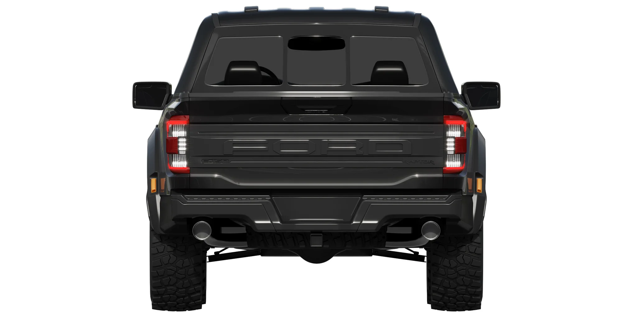 Ford F150 Raptor Regular Cab 2022, 3D model preview 9