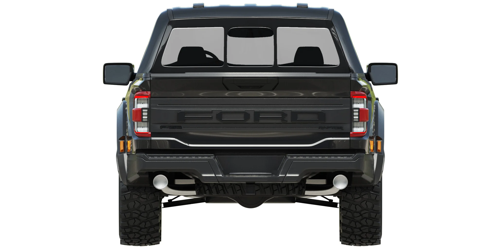 Ford F150 Raptor Regular Cab 2022, 3D model preview 10
