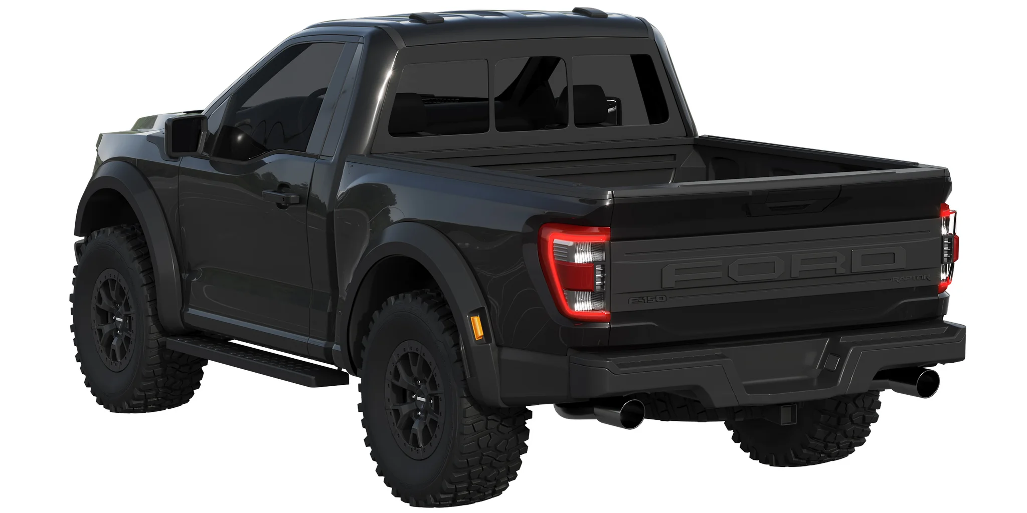 Ford F150 Raptor Regular Cab 2022, 3D model preview 21