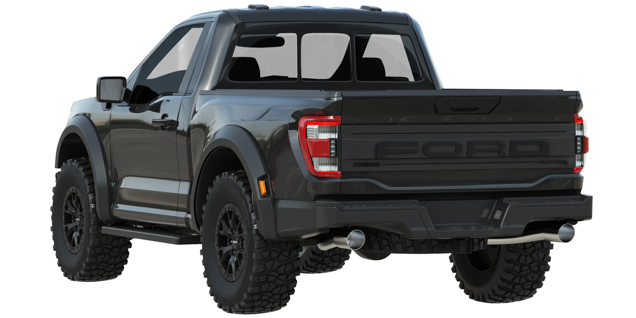 Ford F150 Raptor Regular Cab 2022, 3D model preview 23