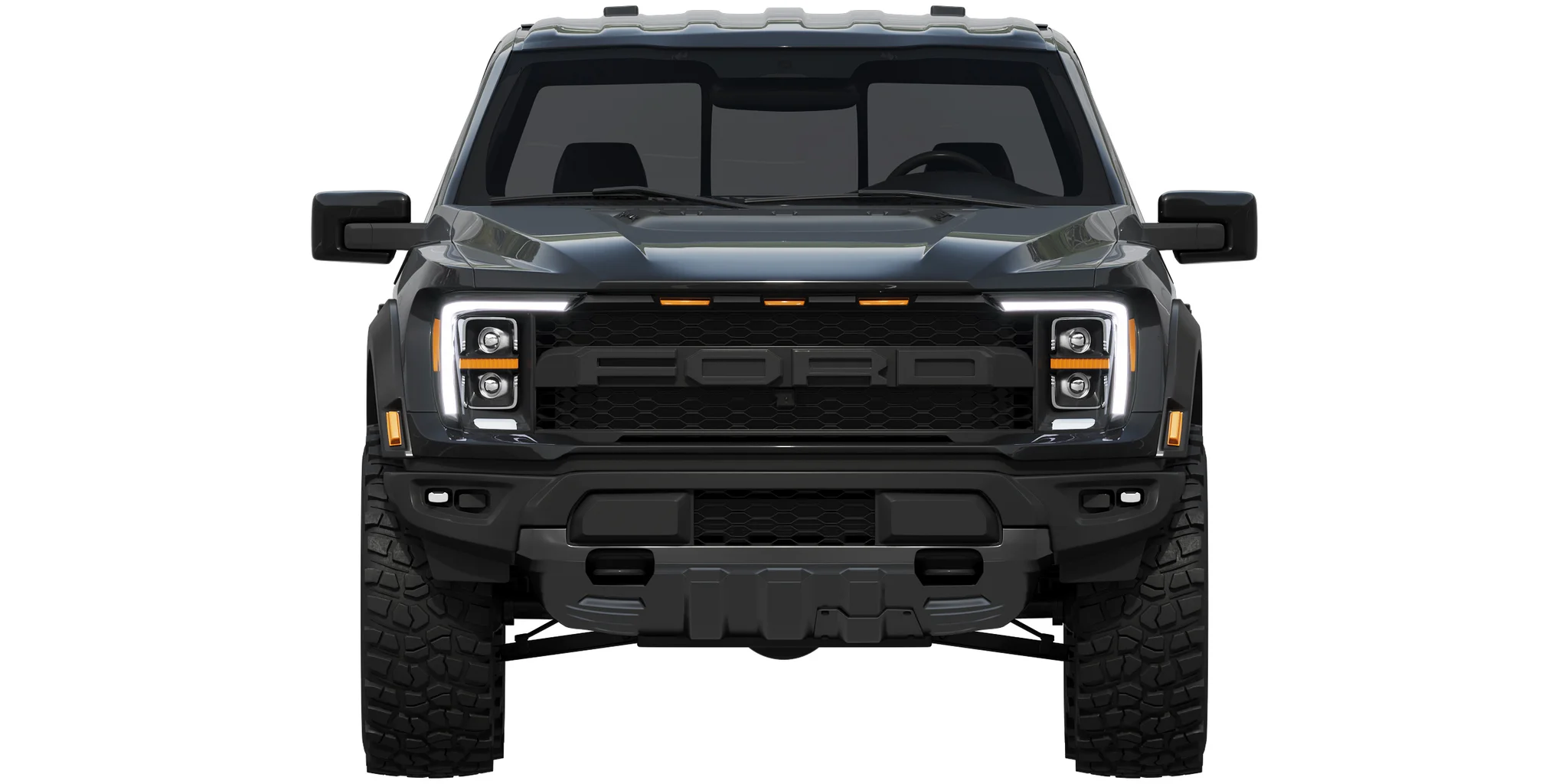 Ford F150 Raptor Regular Cab 2022, 3D model preview 32