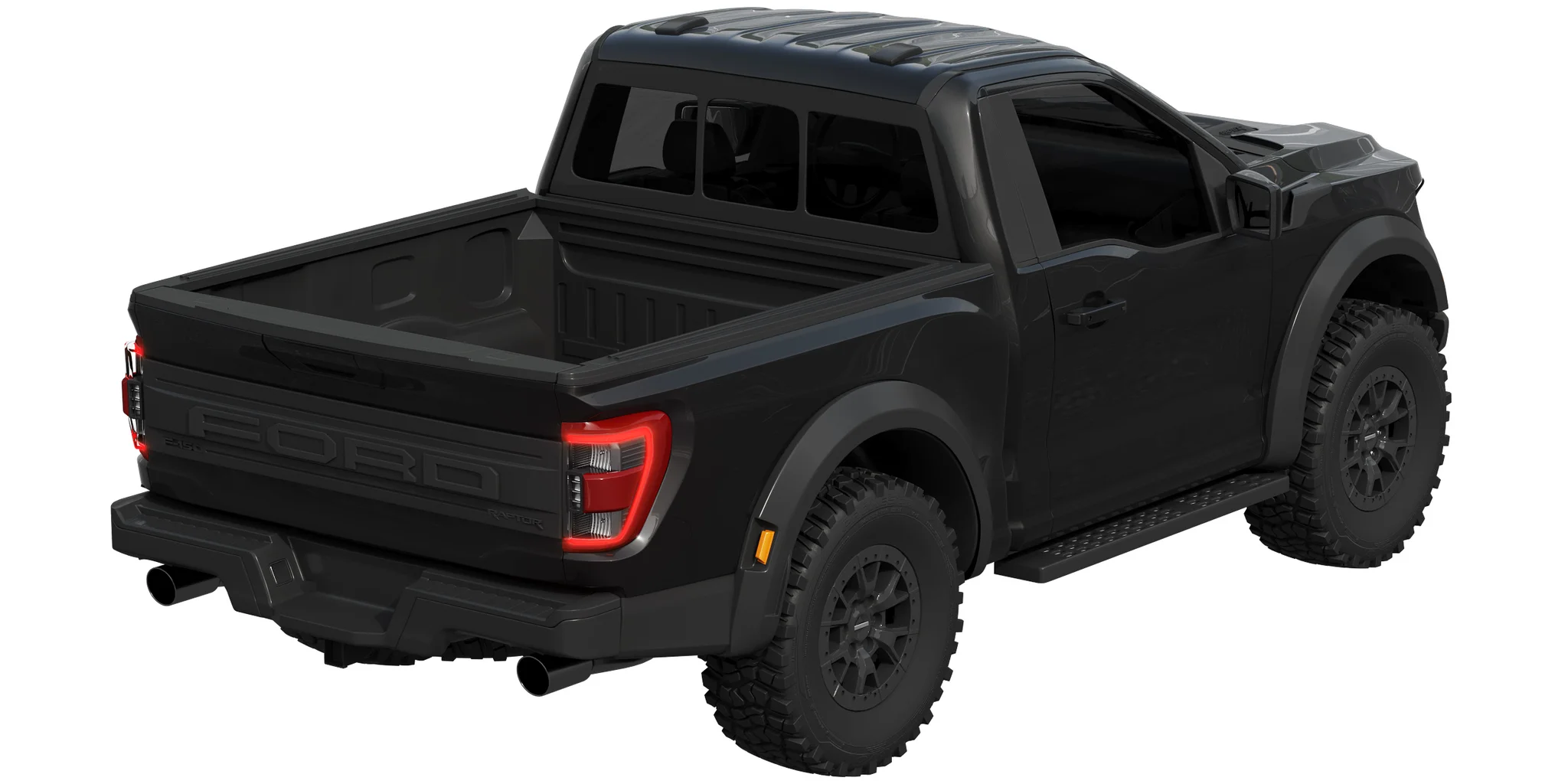 Ford F150 Raptor Regular Cab 2022, 3D model preview 34