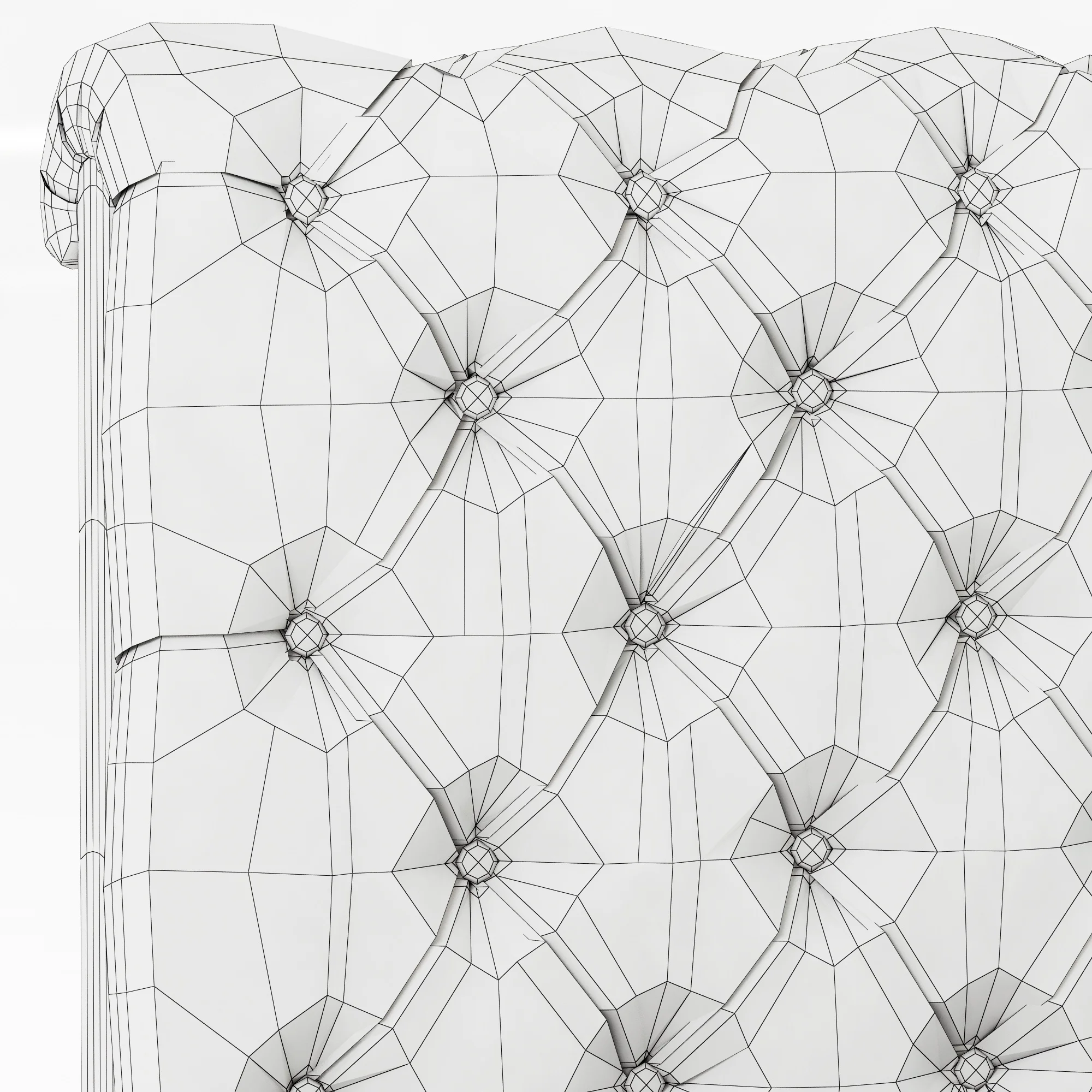 Restoration Hardware Kensington Leather Double Banquette — 3D model preview 15