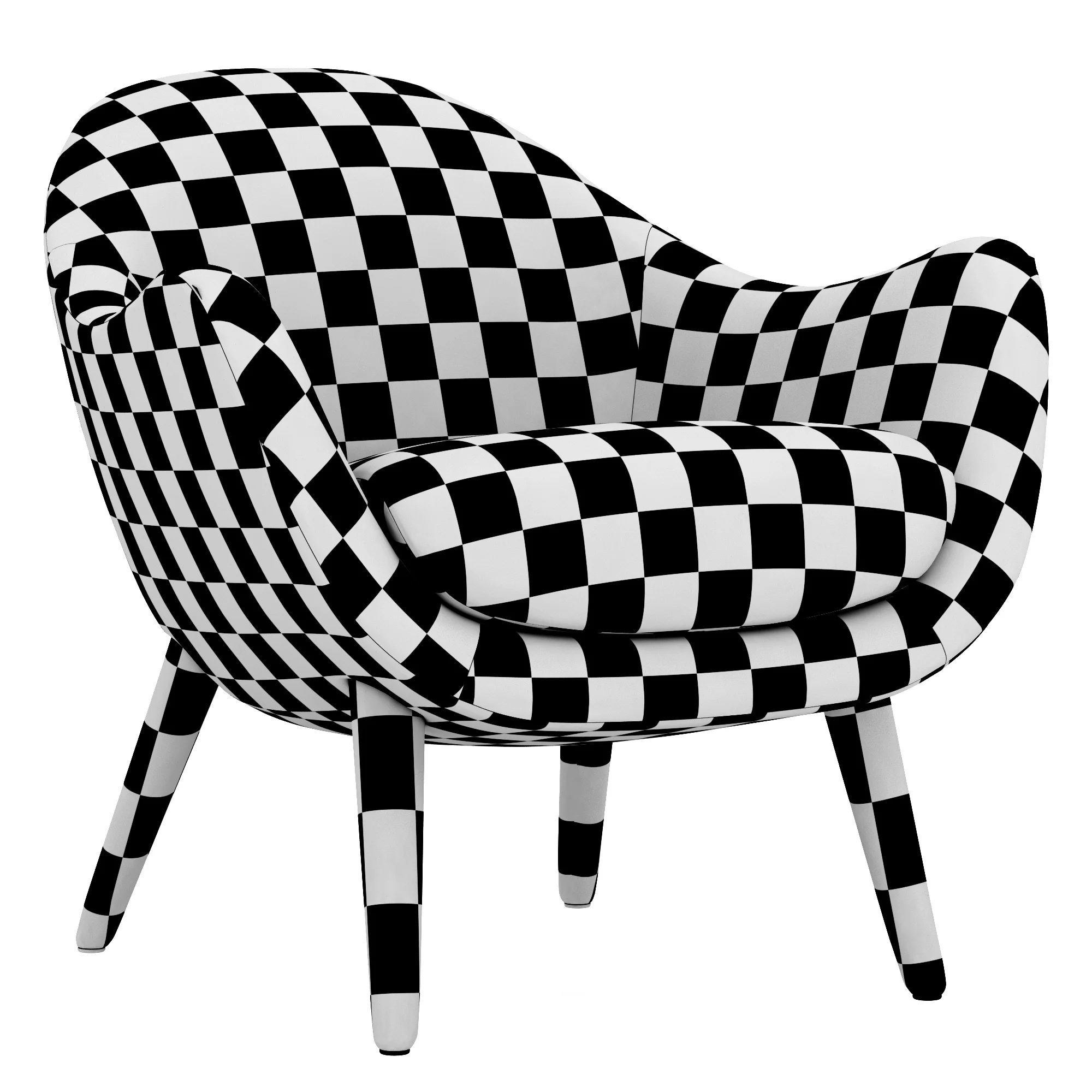 Poliform Mad Chair, 3D model preview 9