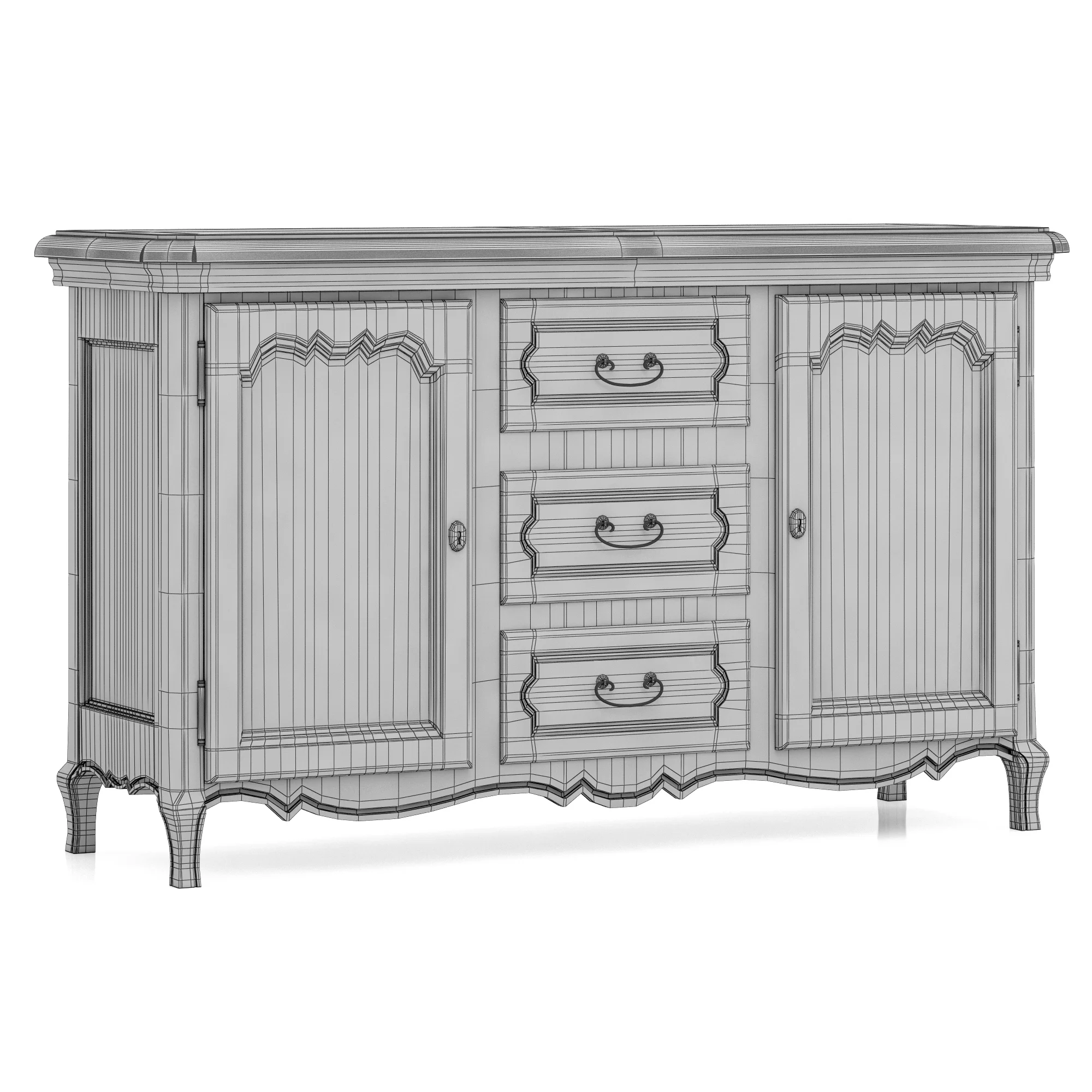 Dantone Home Salon De Provans Chests Of Drawers — 3D model preview 10