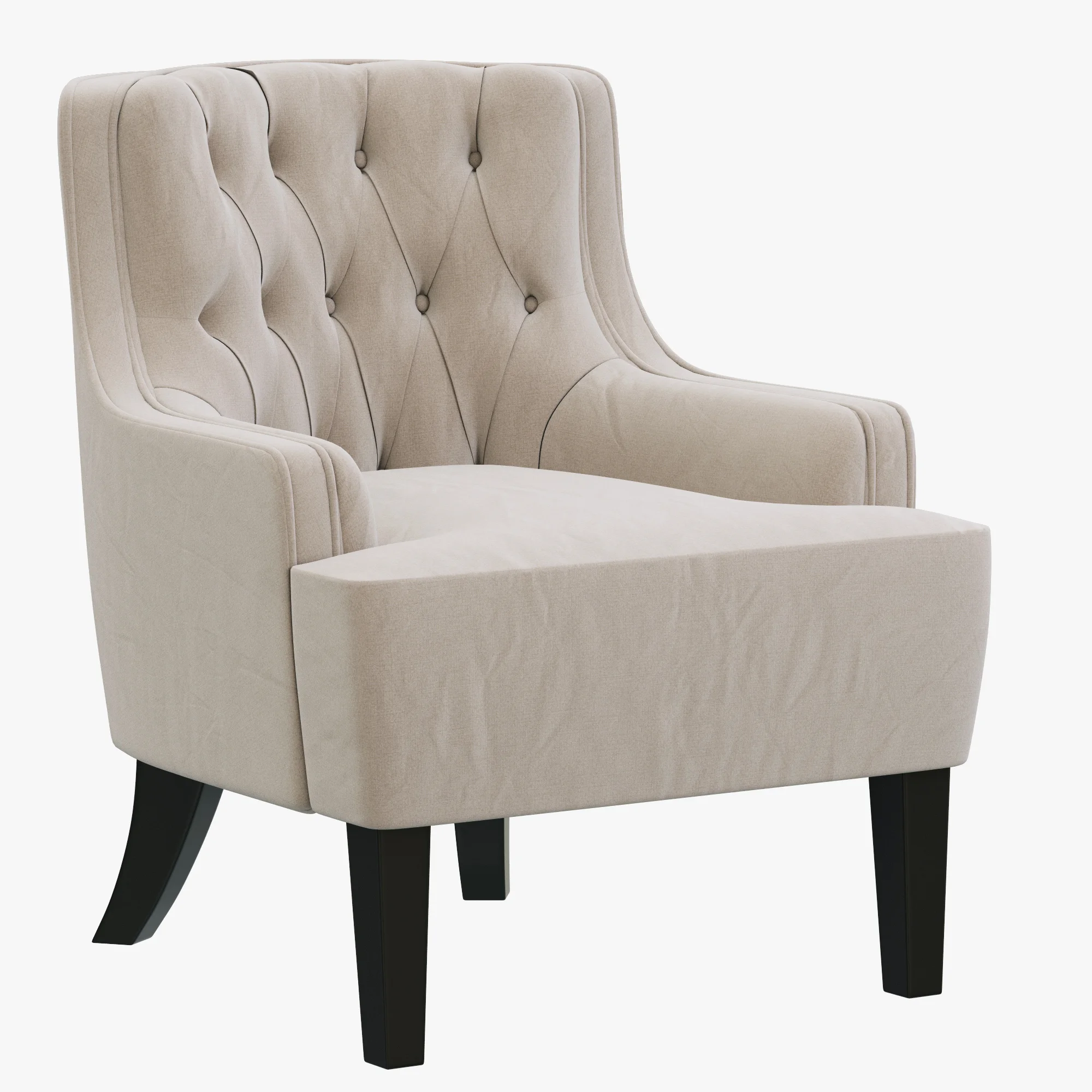 Dantone Home Richmond Chair — 3D model preview 1