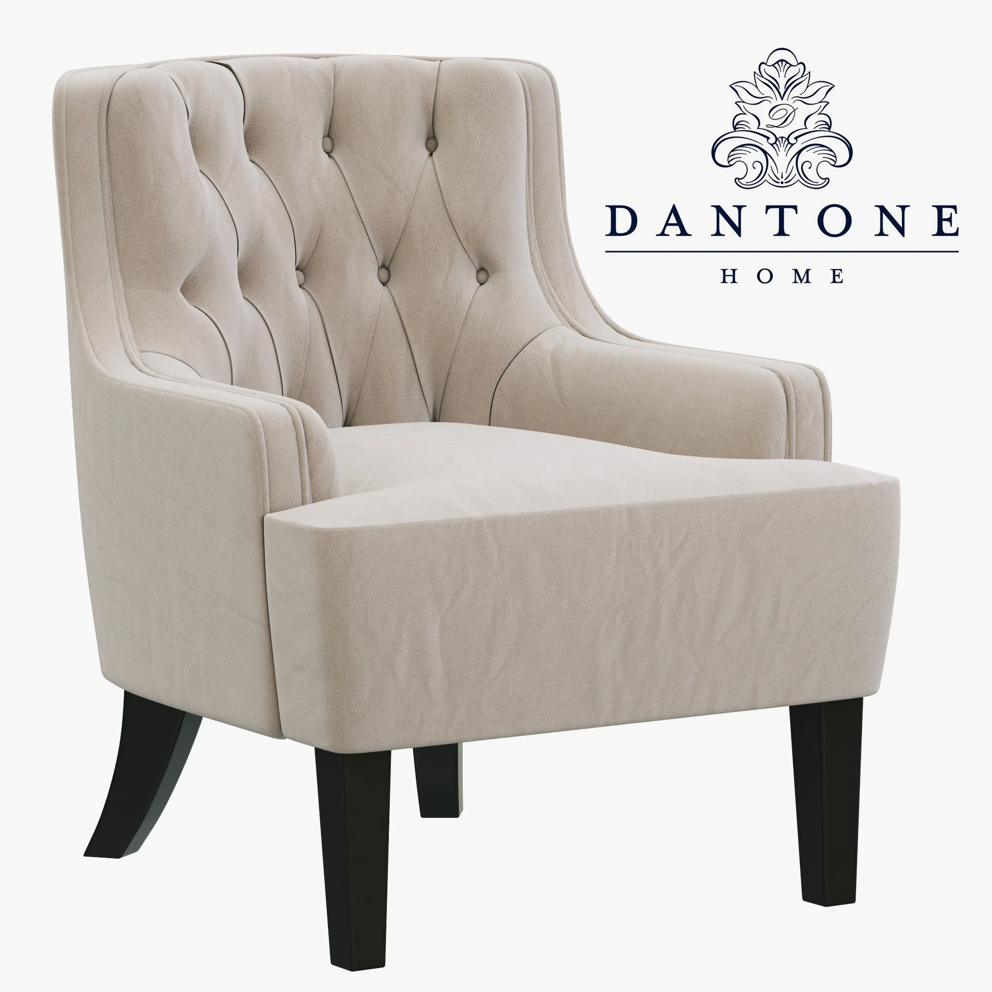 Dantone Home Richmond Chair — 3D model preview 2