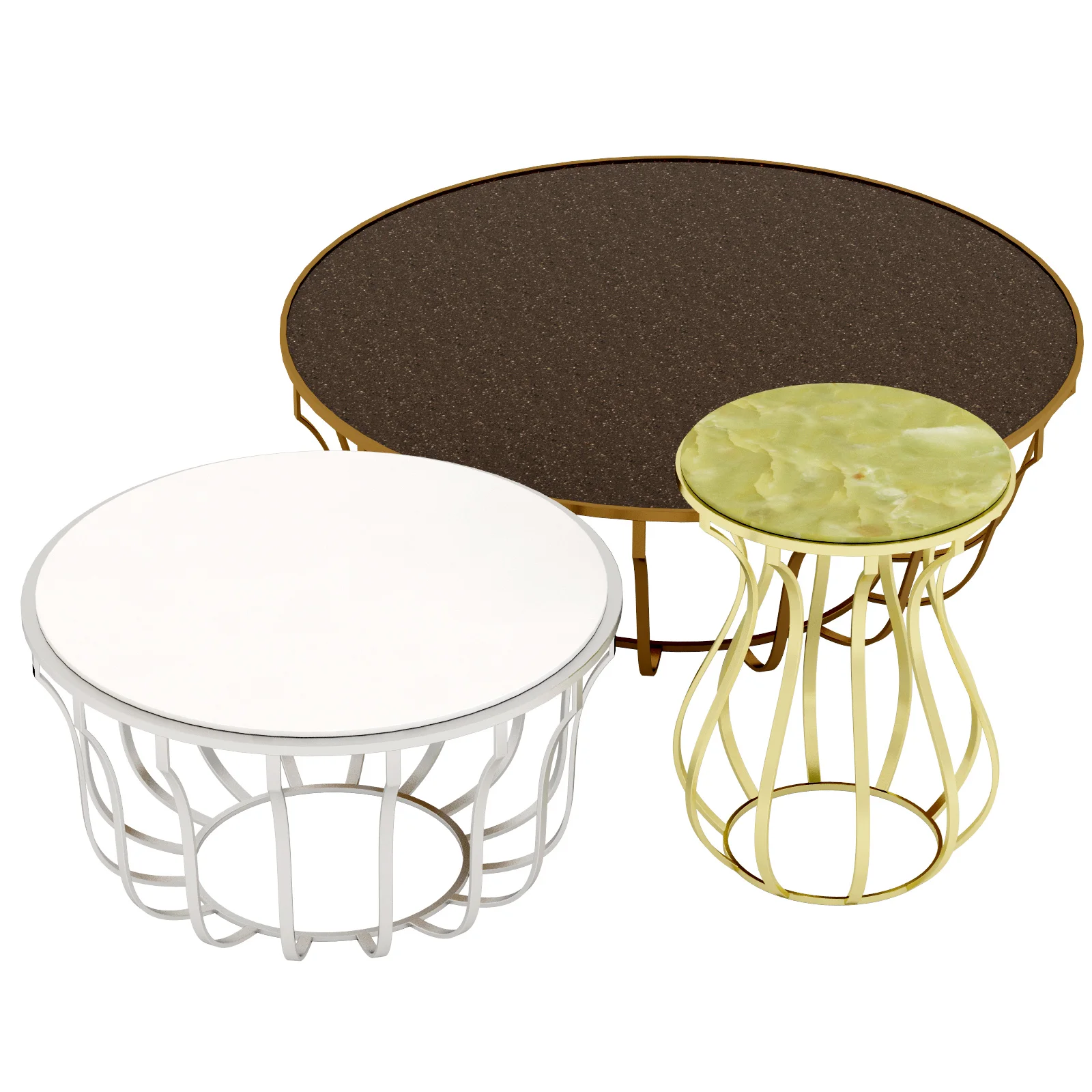 Baxter Jules Small Table — 3D model preview 3