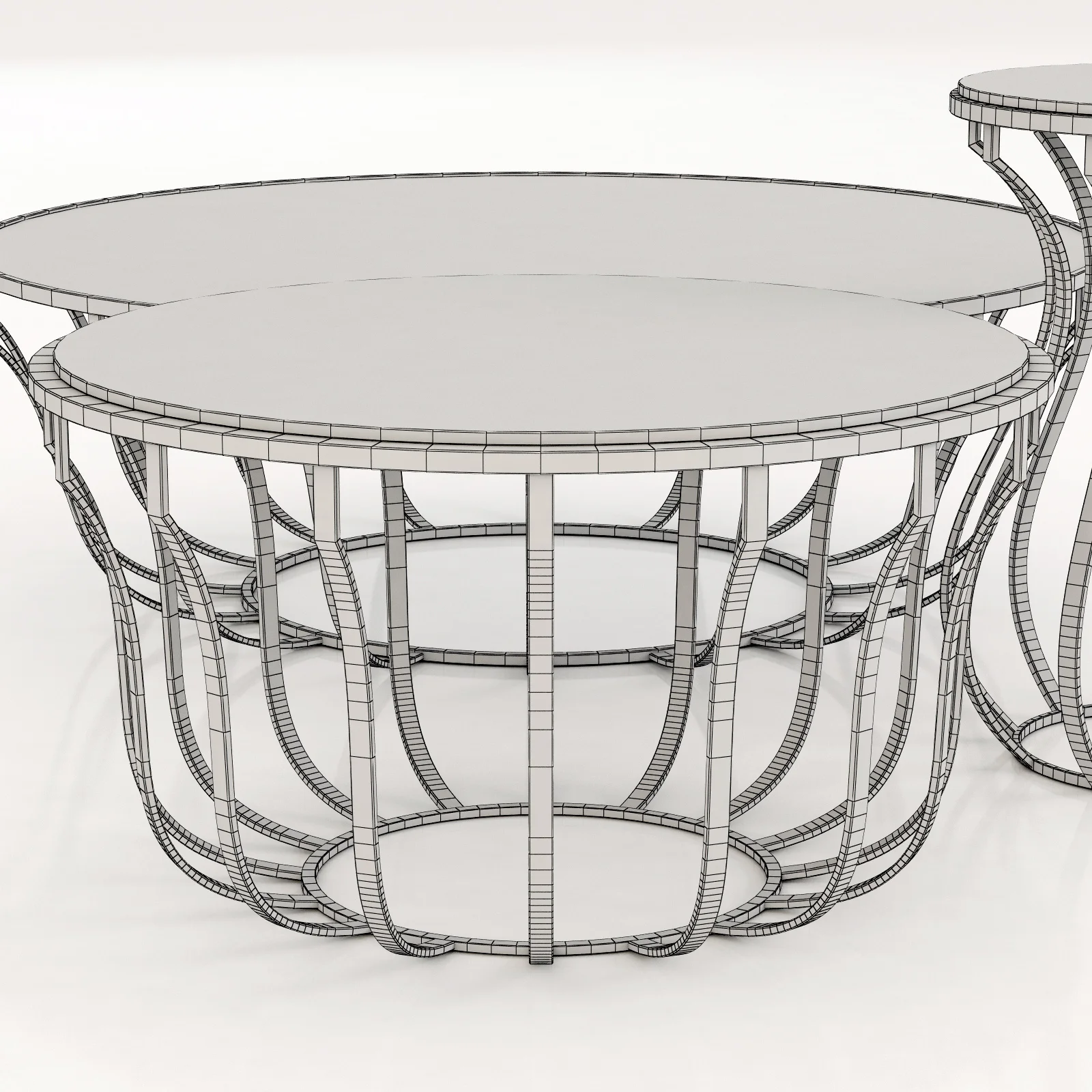 Baxter Jules Small Table — 3D model preview 6