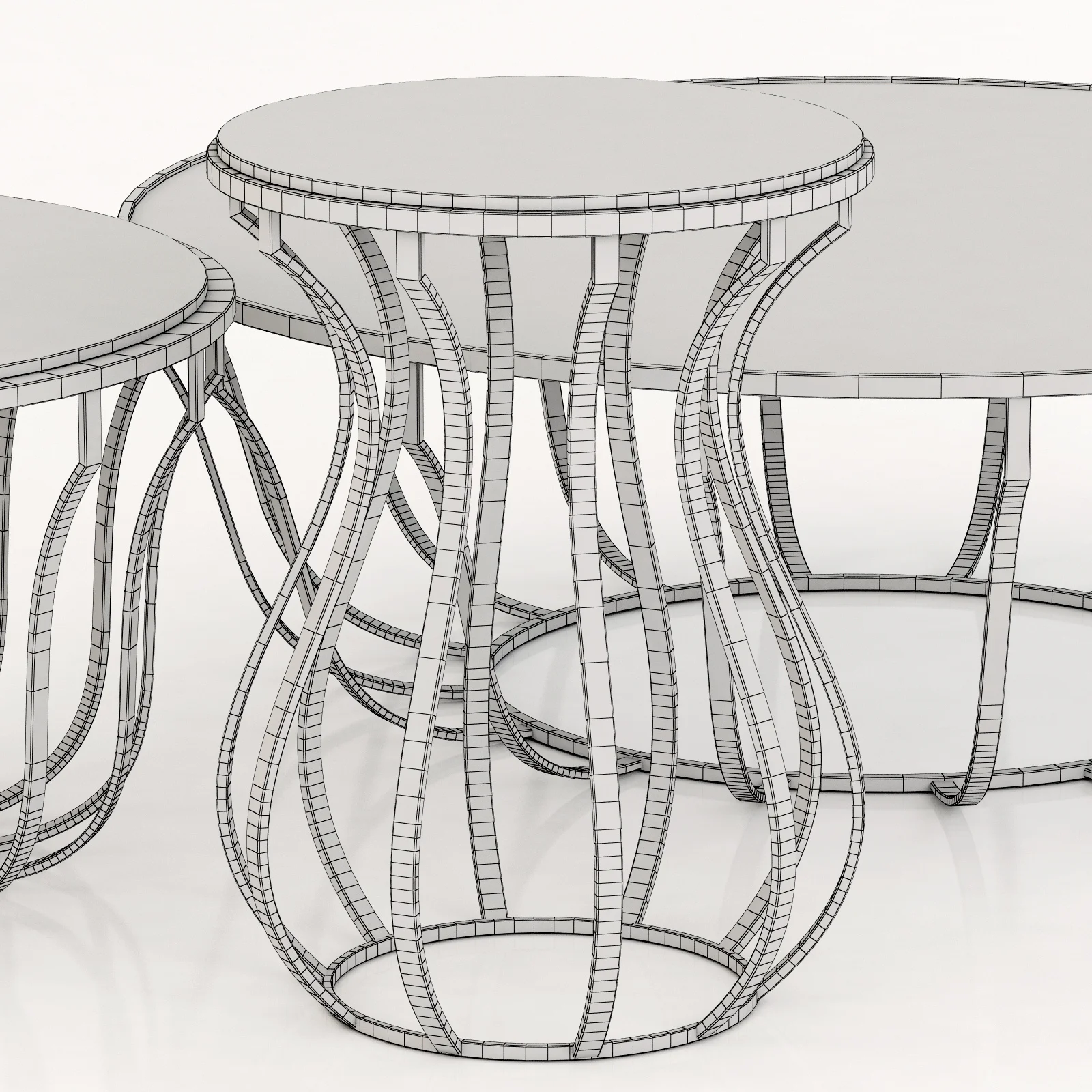 Baxter Jules Small Table — 3D model preview 10