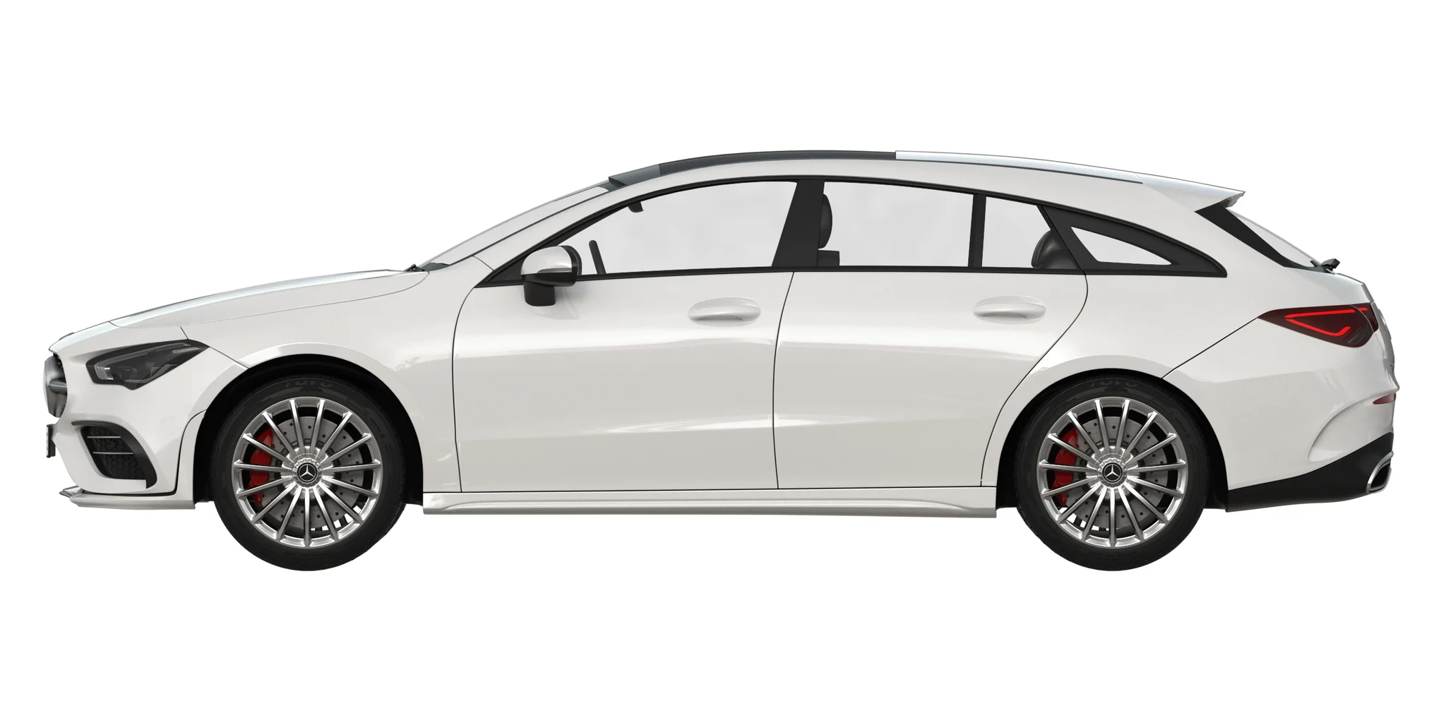 Mercedes Benz CLA 250 Shooting Brake, 3D model preview 9
