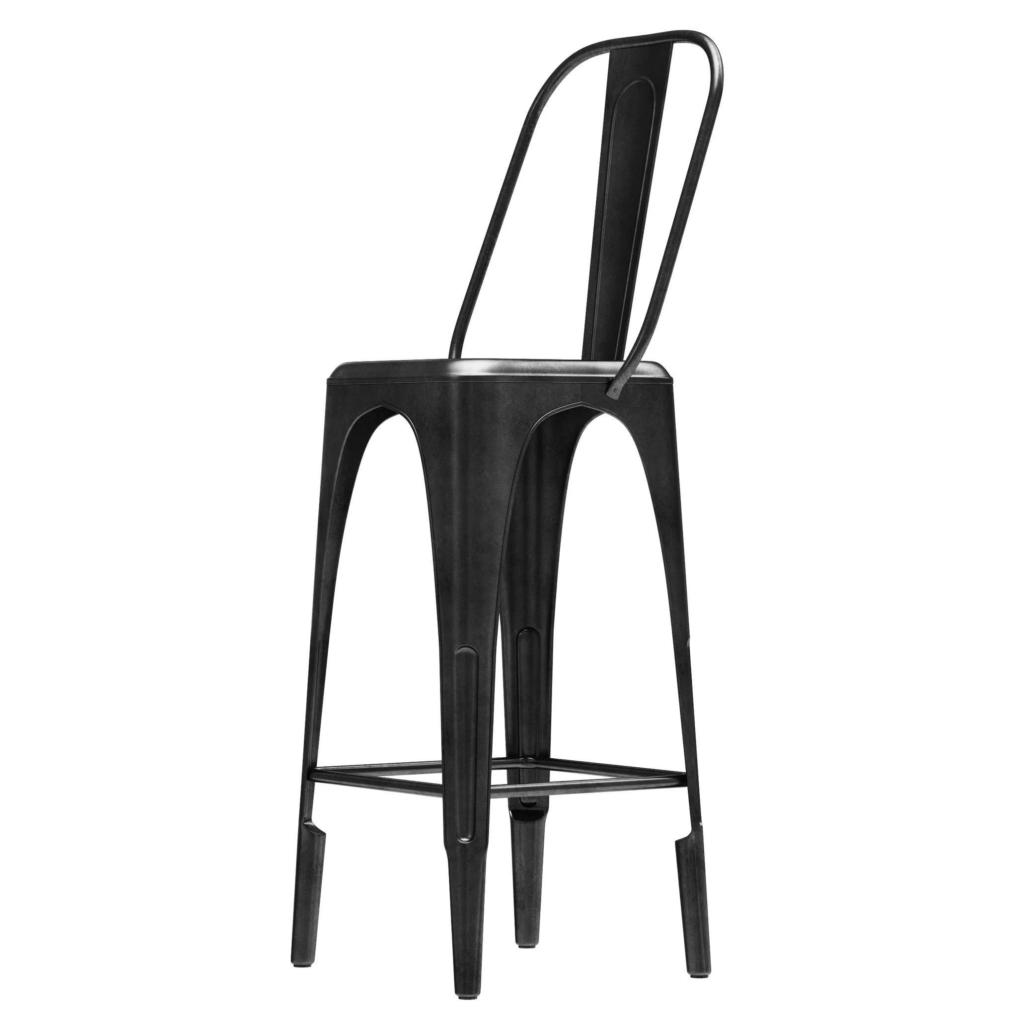 Restoration Hardware Remy Stool — 3D model preview 3