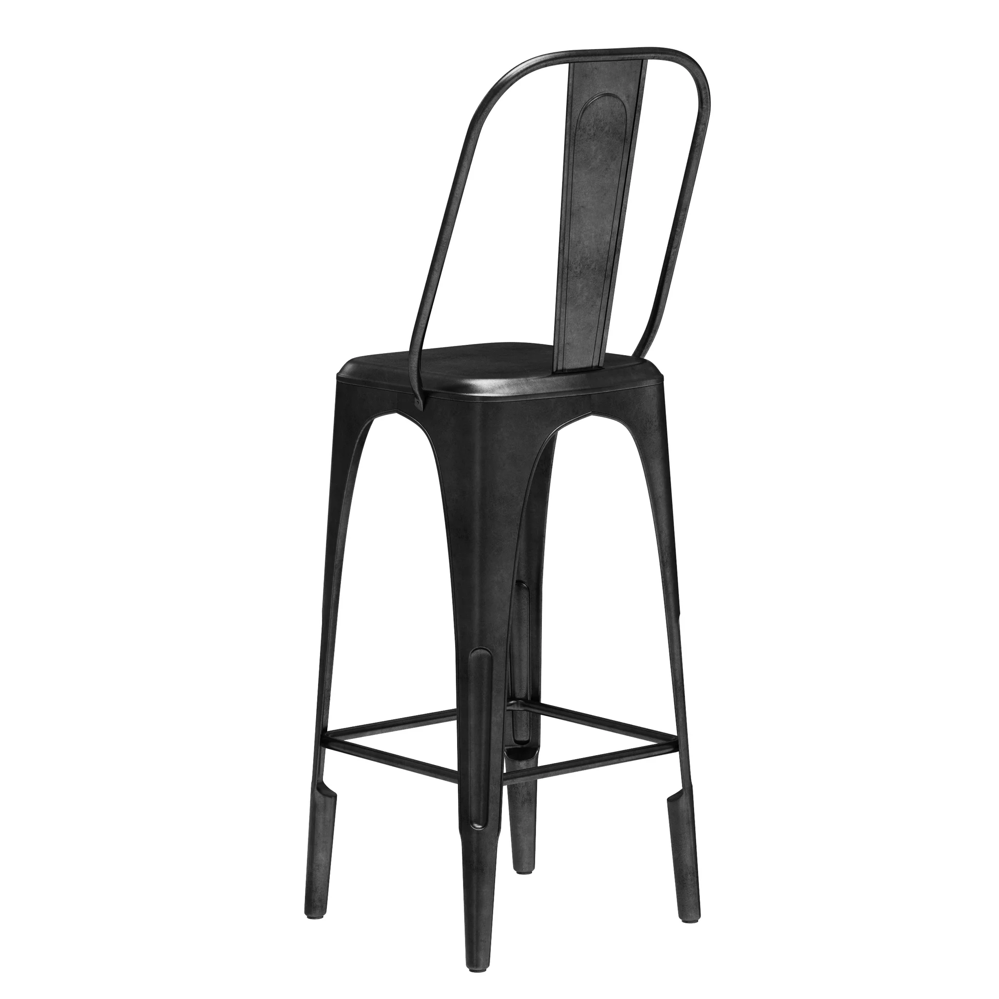 Restoration Hardware Remy Stool — 3D model preview 5