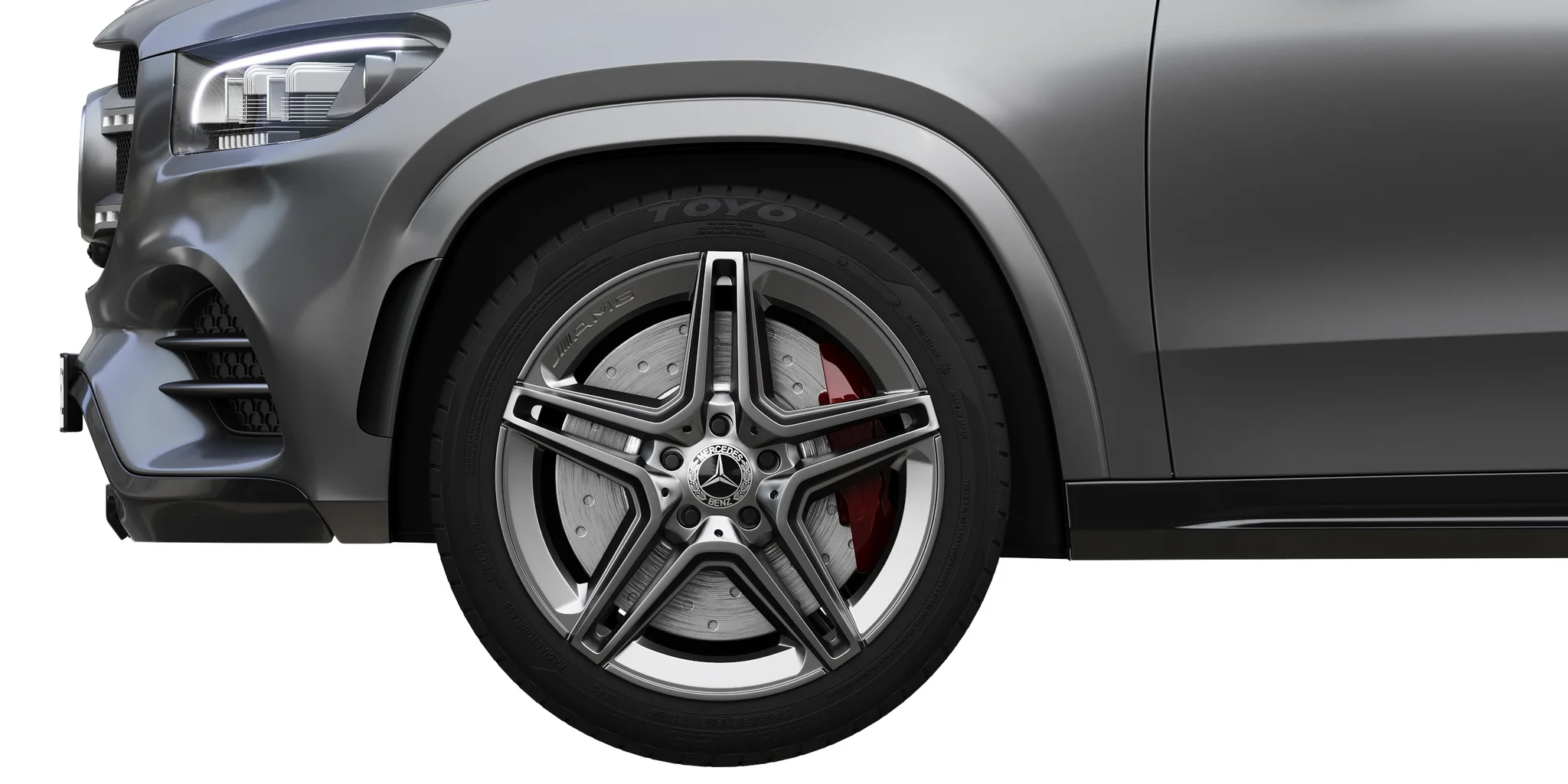 Mercedes Benz GLS, 3D model preview 1