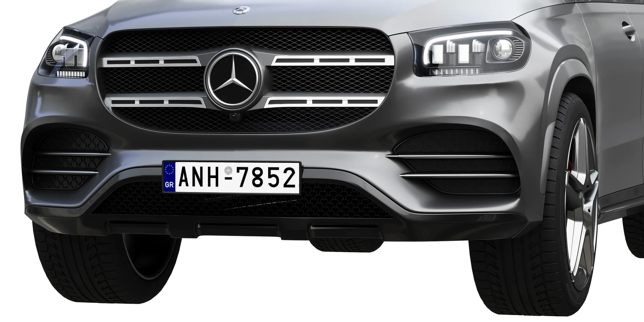 Mercedes Benz GLS, 3D model preview 2