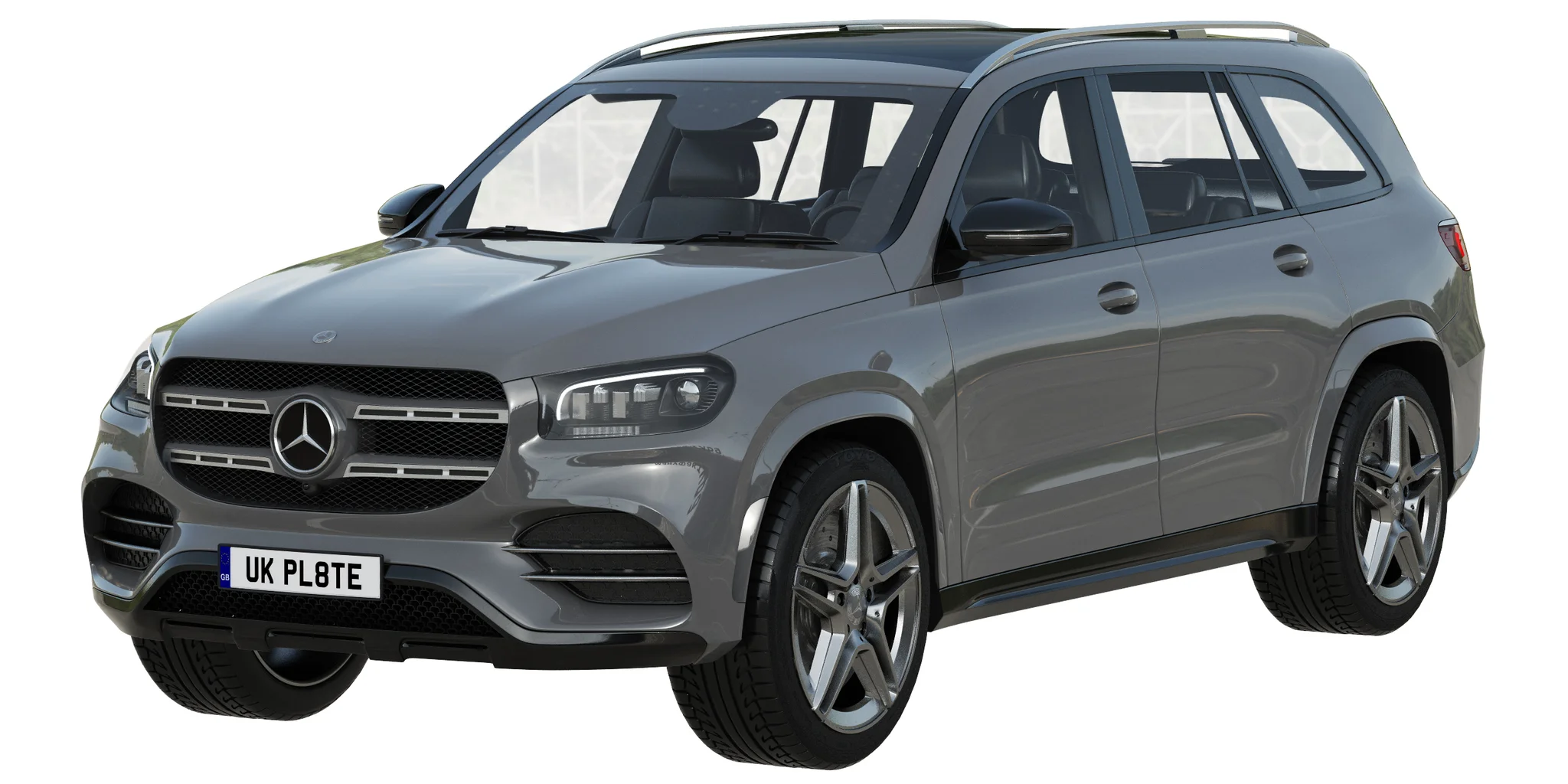 Mercedes Benz GLS, 3D model preview 13