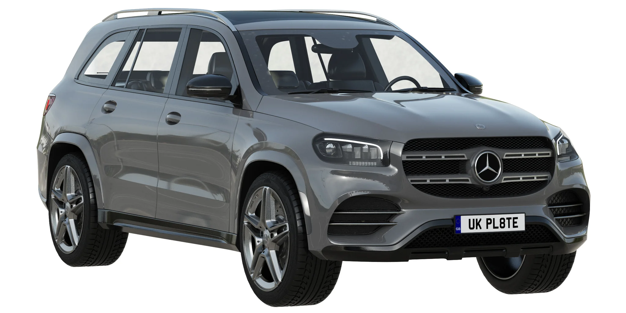 Mercedes Benz GLS, 3D model preview 19