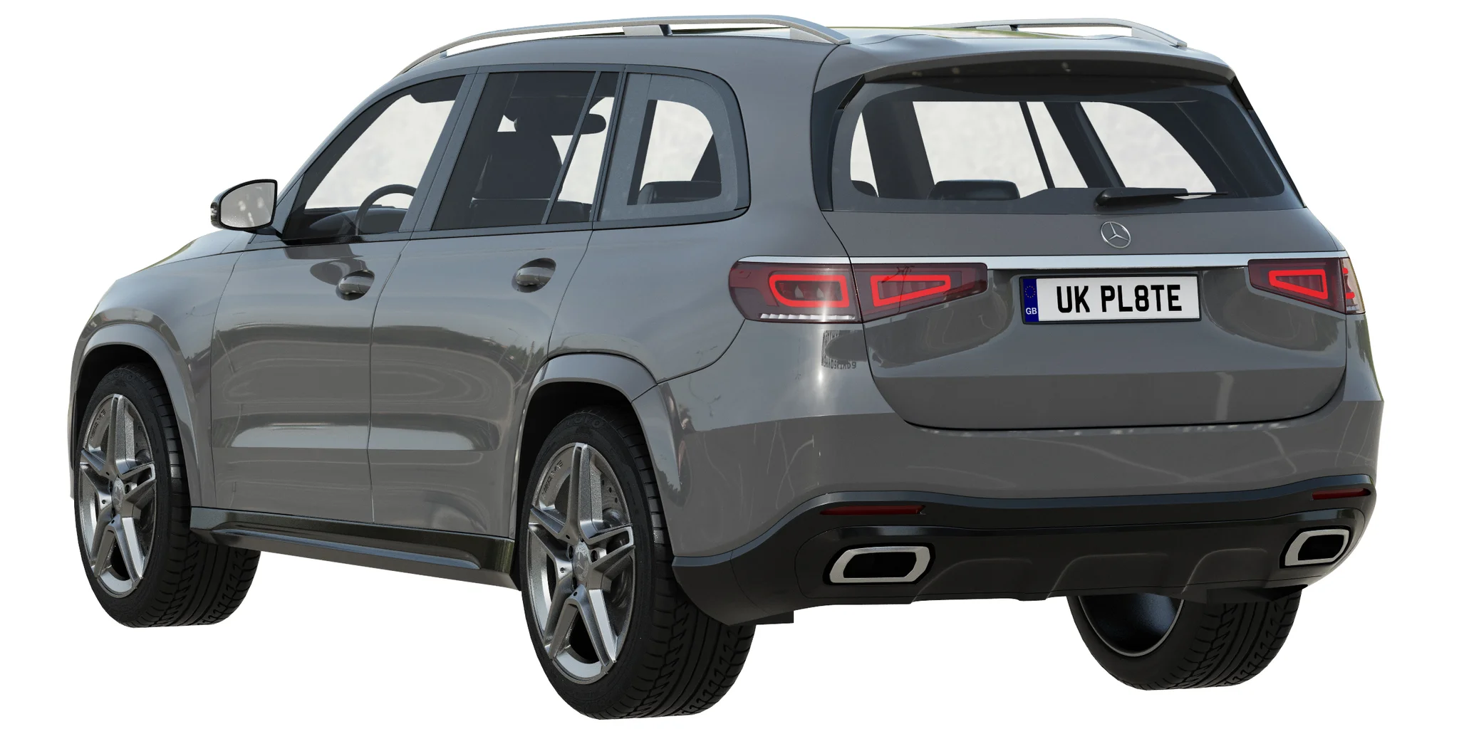 Mercedes Benz GLS, 3D model preview 23
