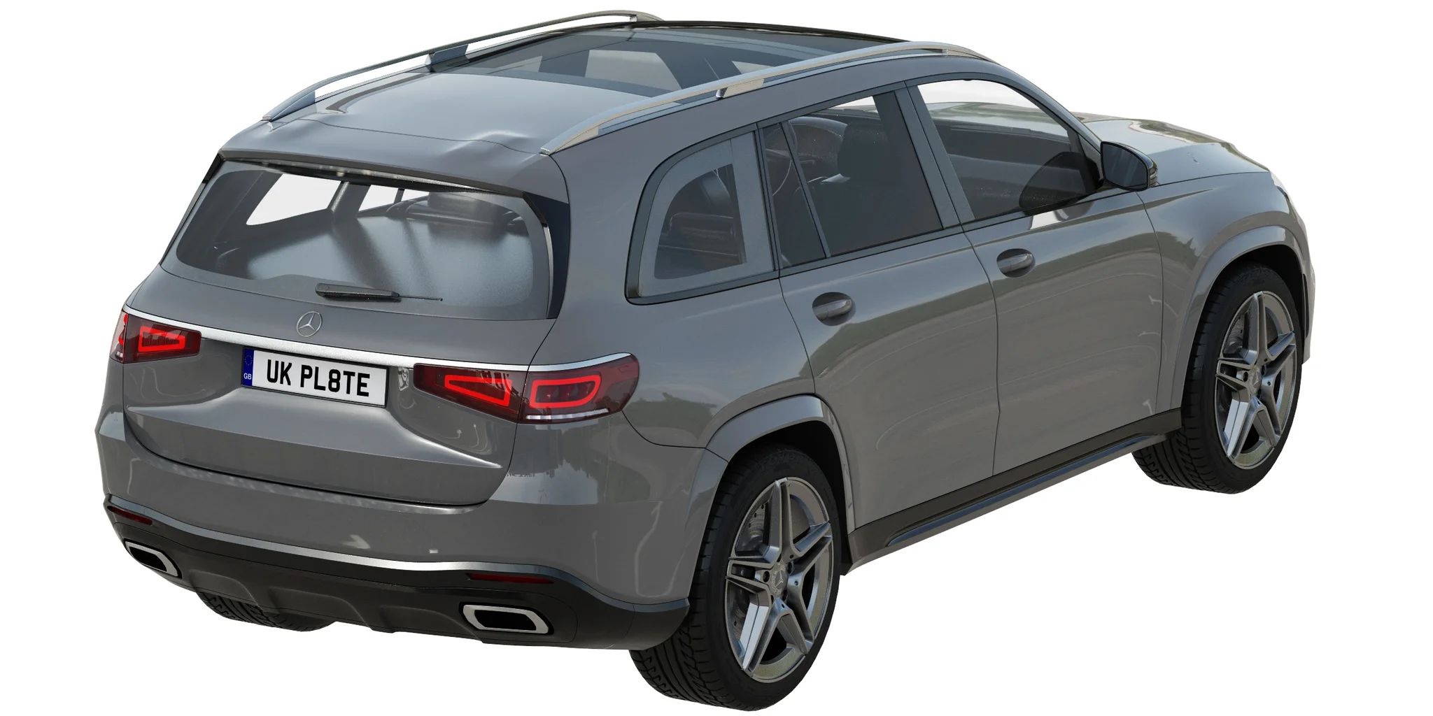 Mercedes Benz GLS, 3D model preview 36