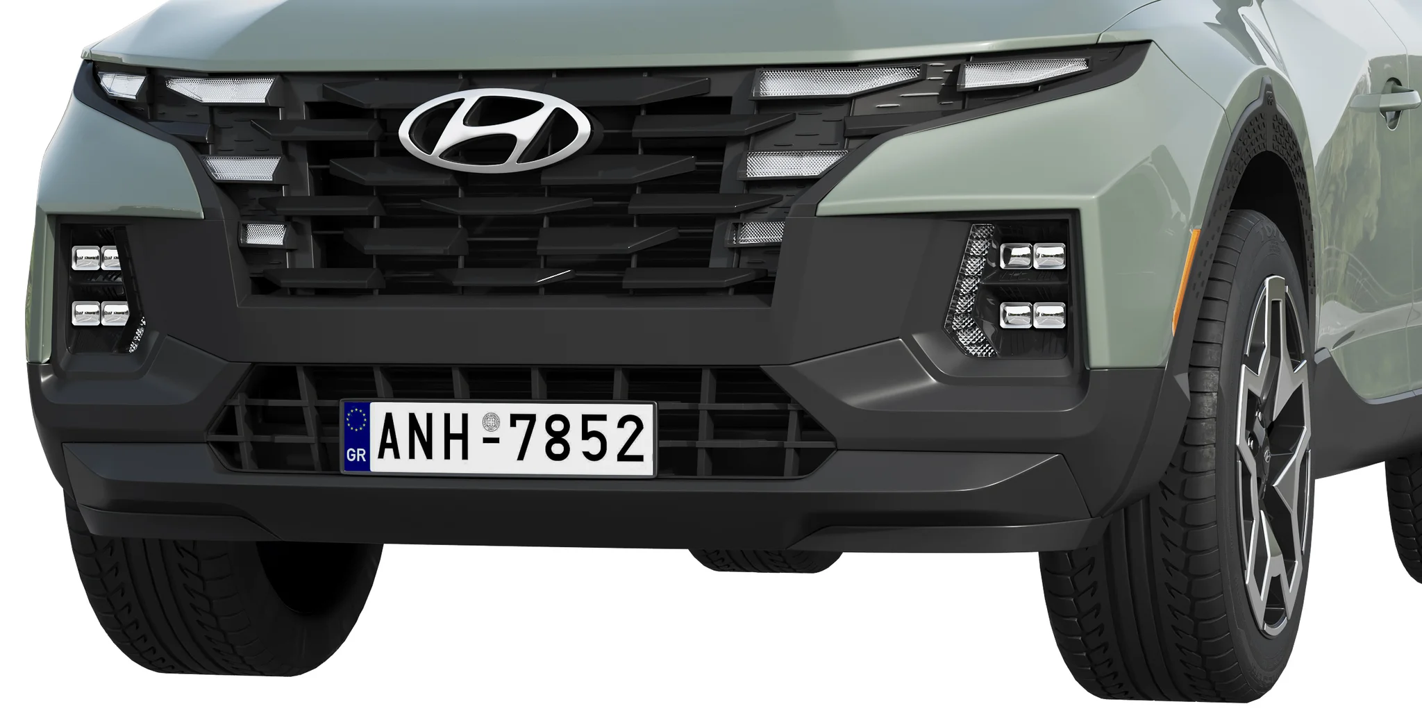 Hyundai Santa Cruz, 3D model preview 2