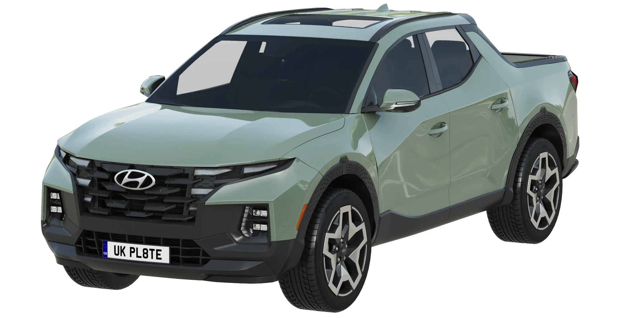 Hyundai Santa Cruz, 3D model preview 13