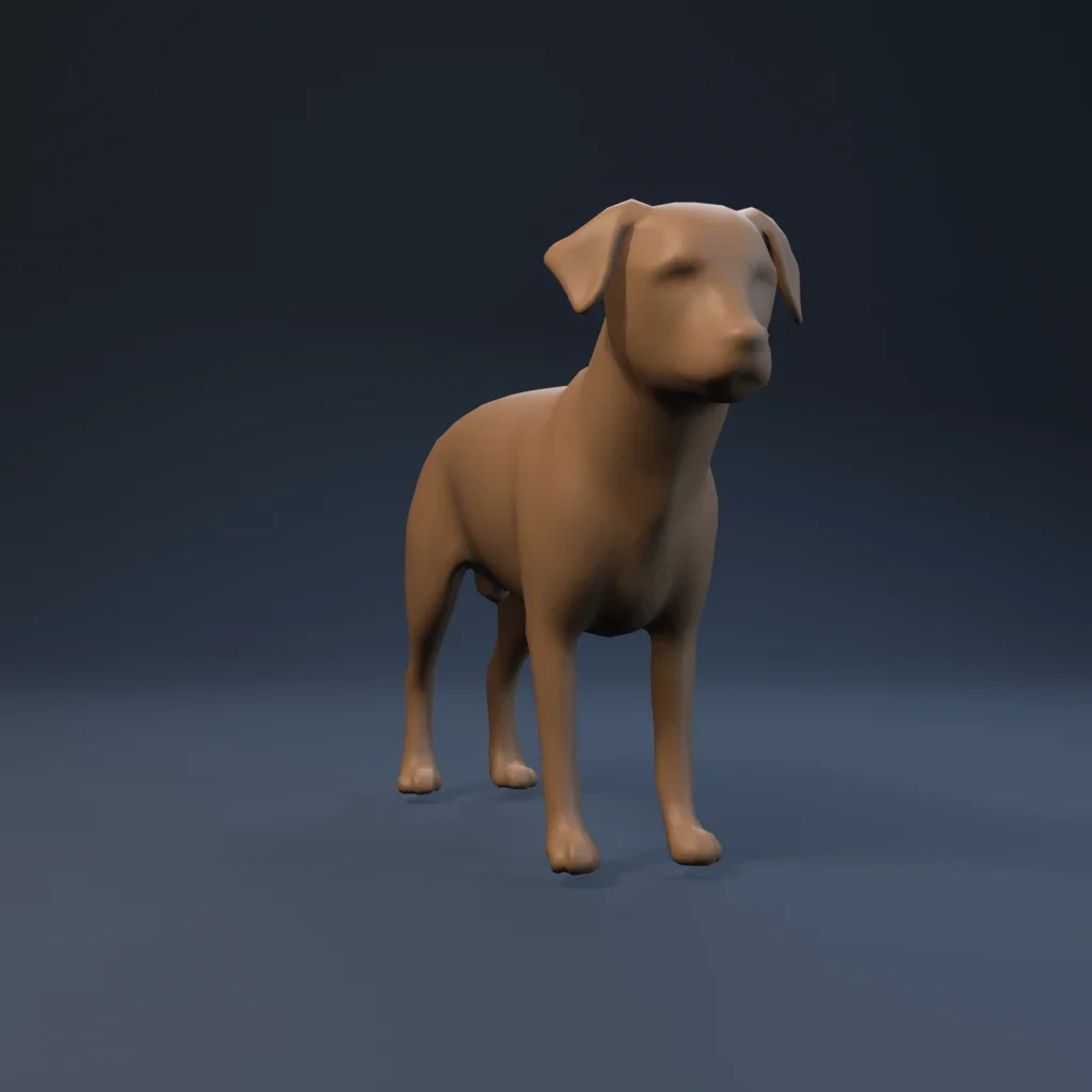 Dog Basemesh 03