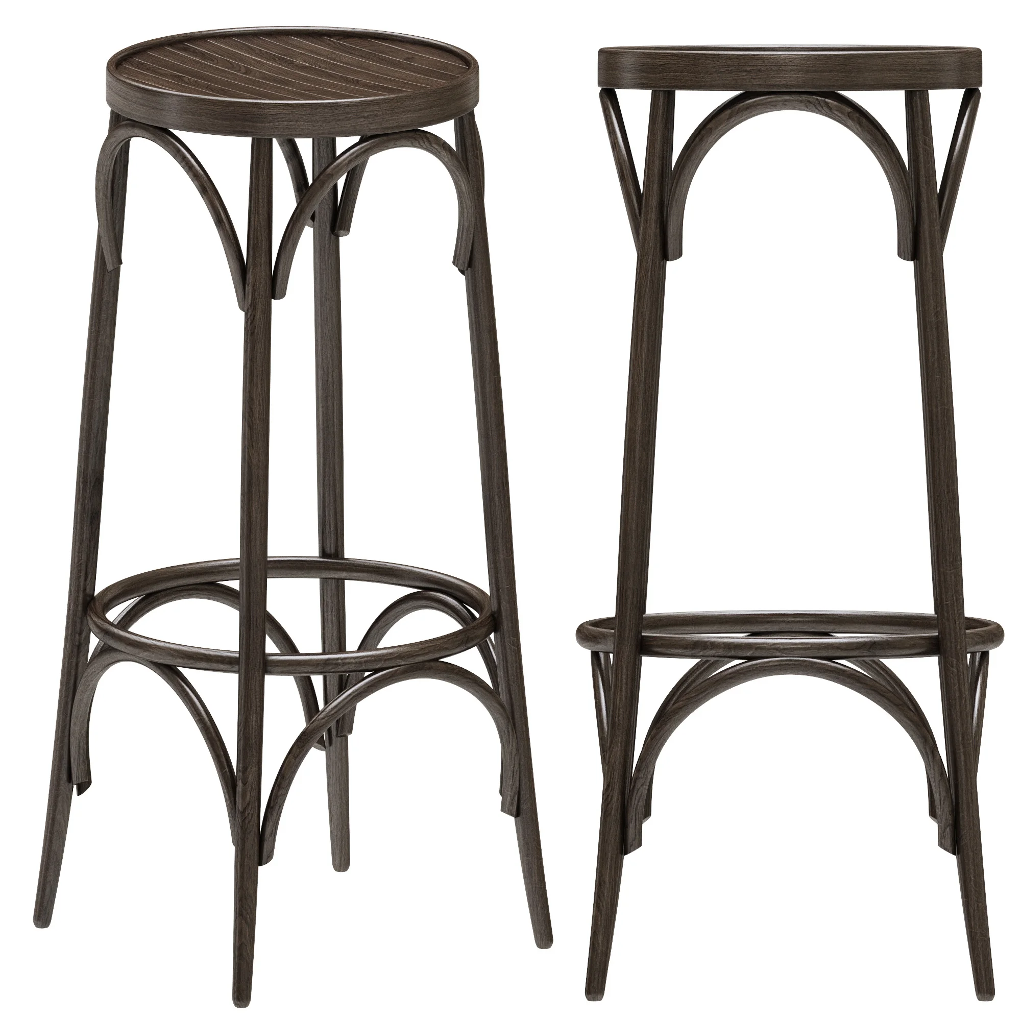 Ginevra Stool — 3D model preview 2