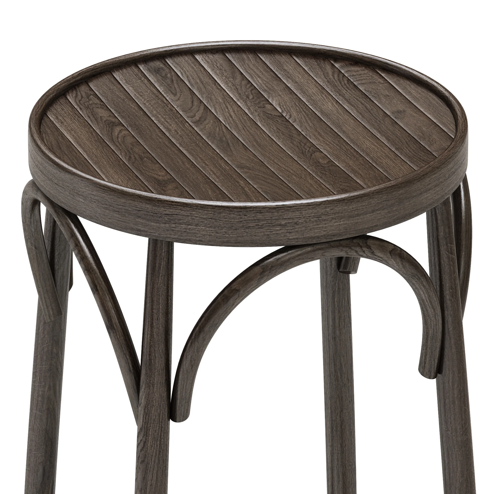Ginevra Stool — 3D model preview 4