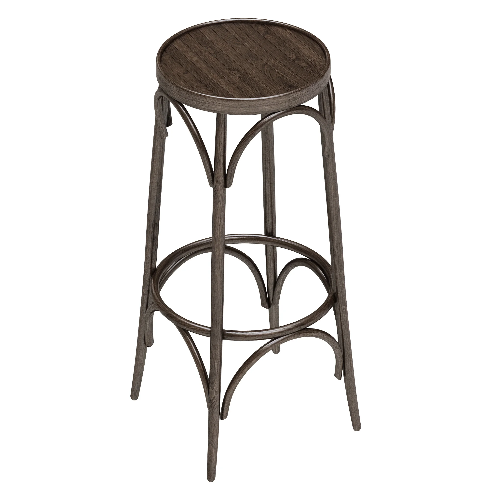 Ginevra Stool — 3D model preview 5