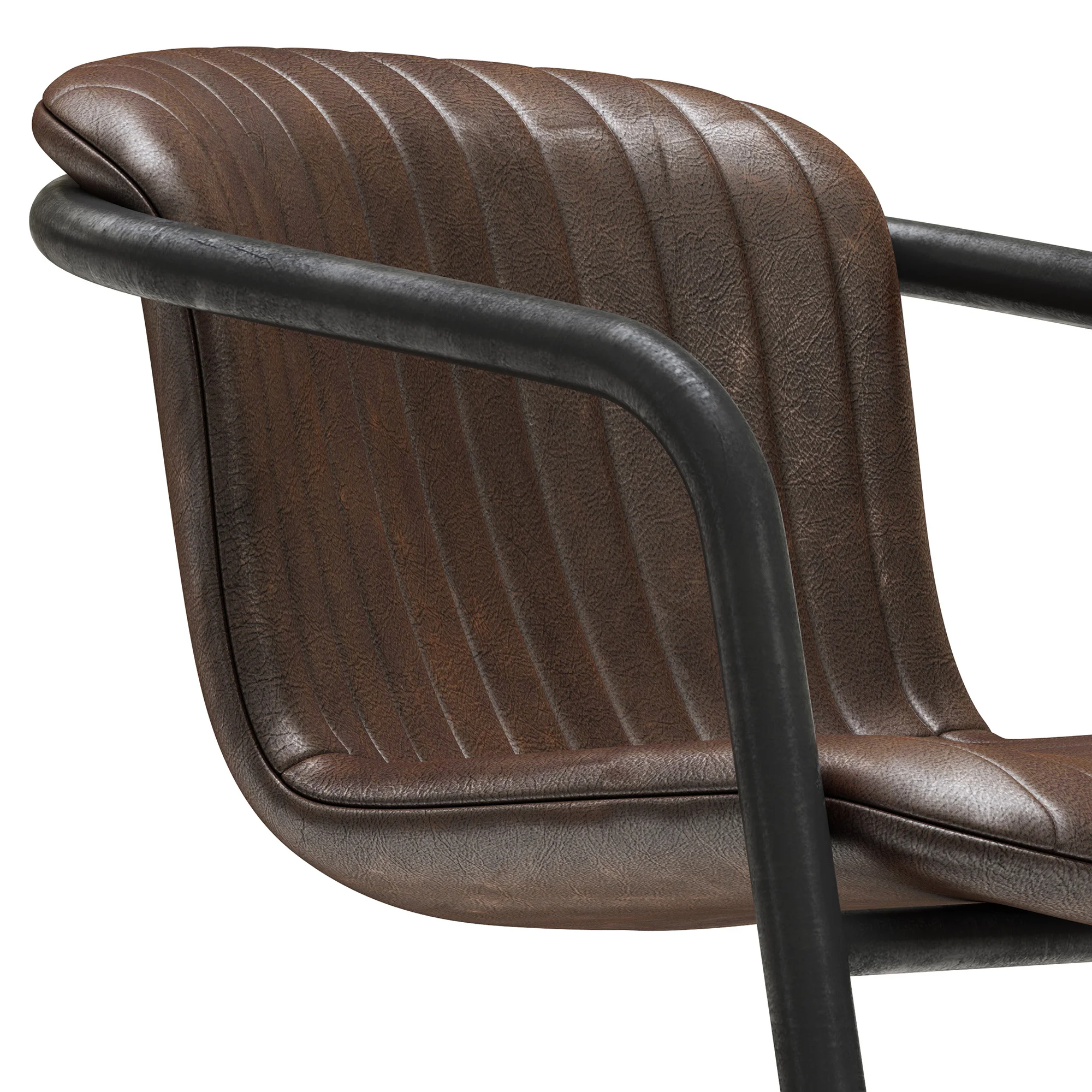 Loft Designe 3522 Model Barstool — 3D model preview 7