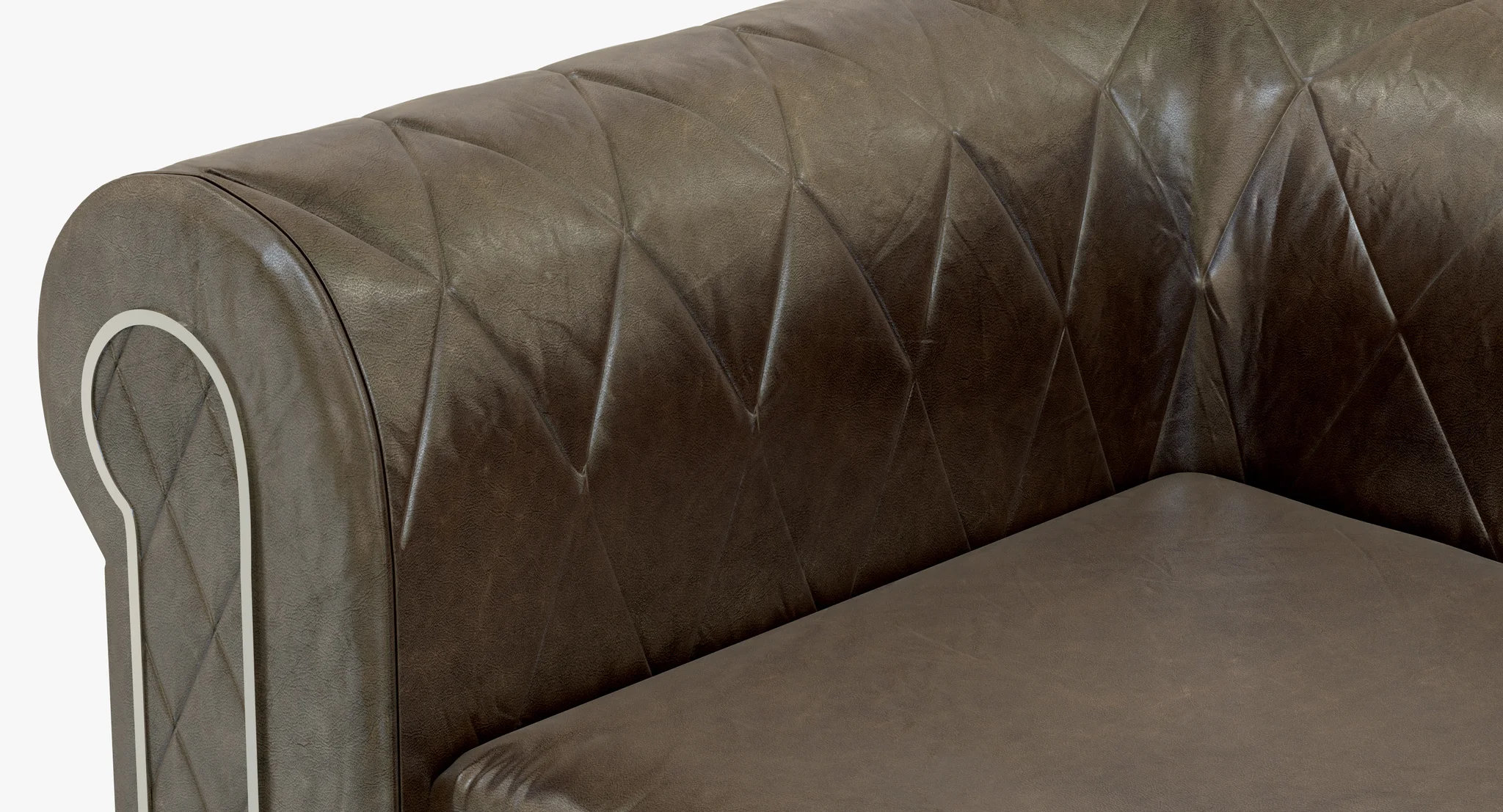 Smania Derby Sofa — 3D model preview 4