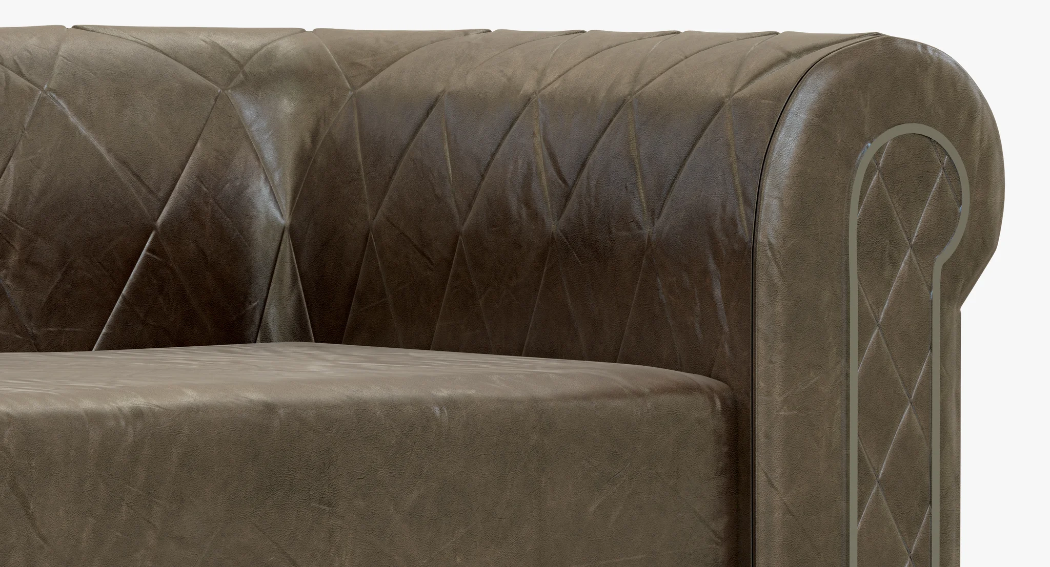 Smania Derby Sofa — 3D model preview 6