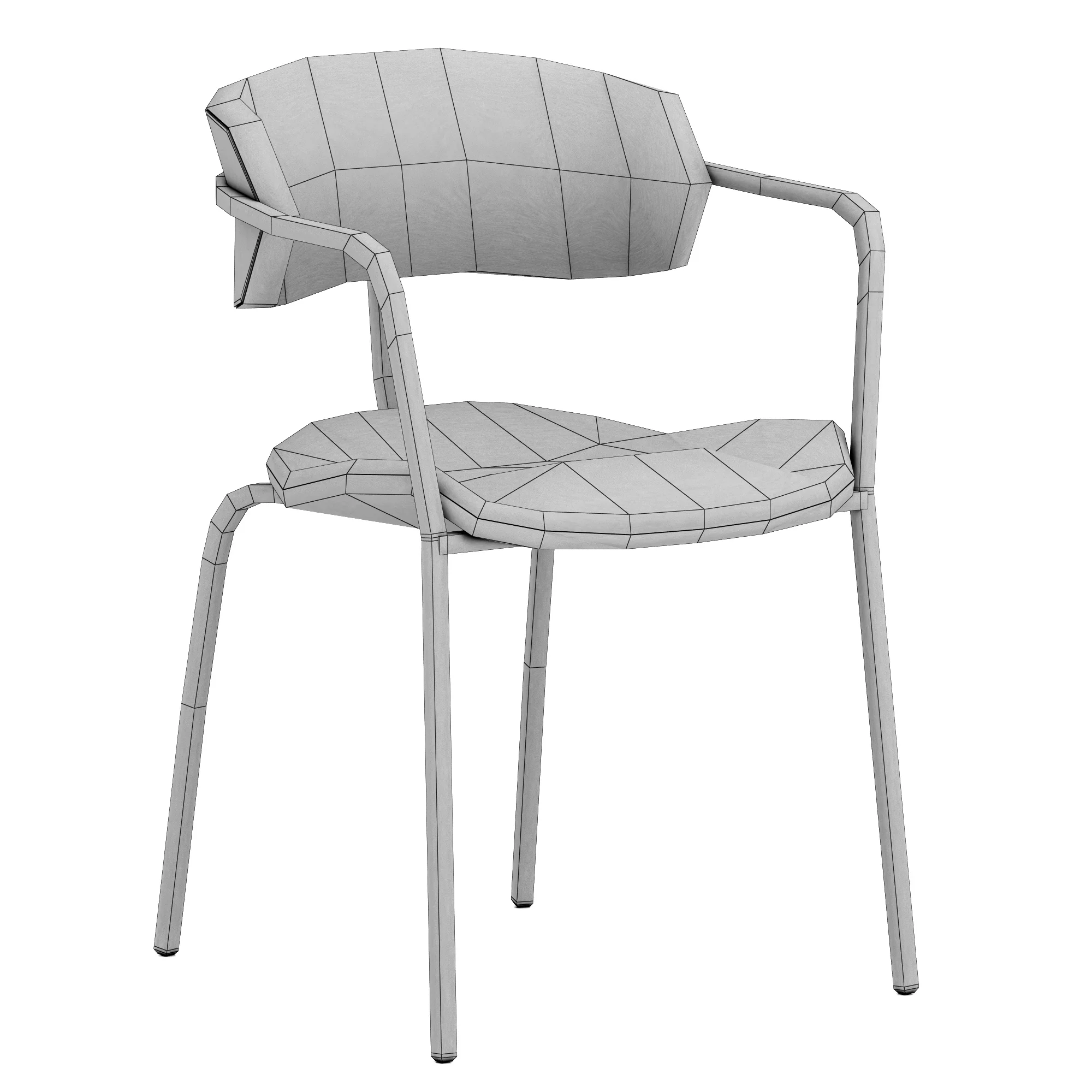 Dantone Home Adam Chair — 3D model preview 7