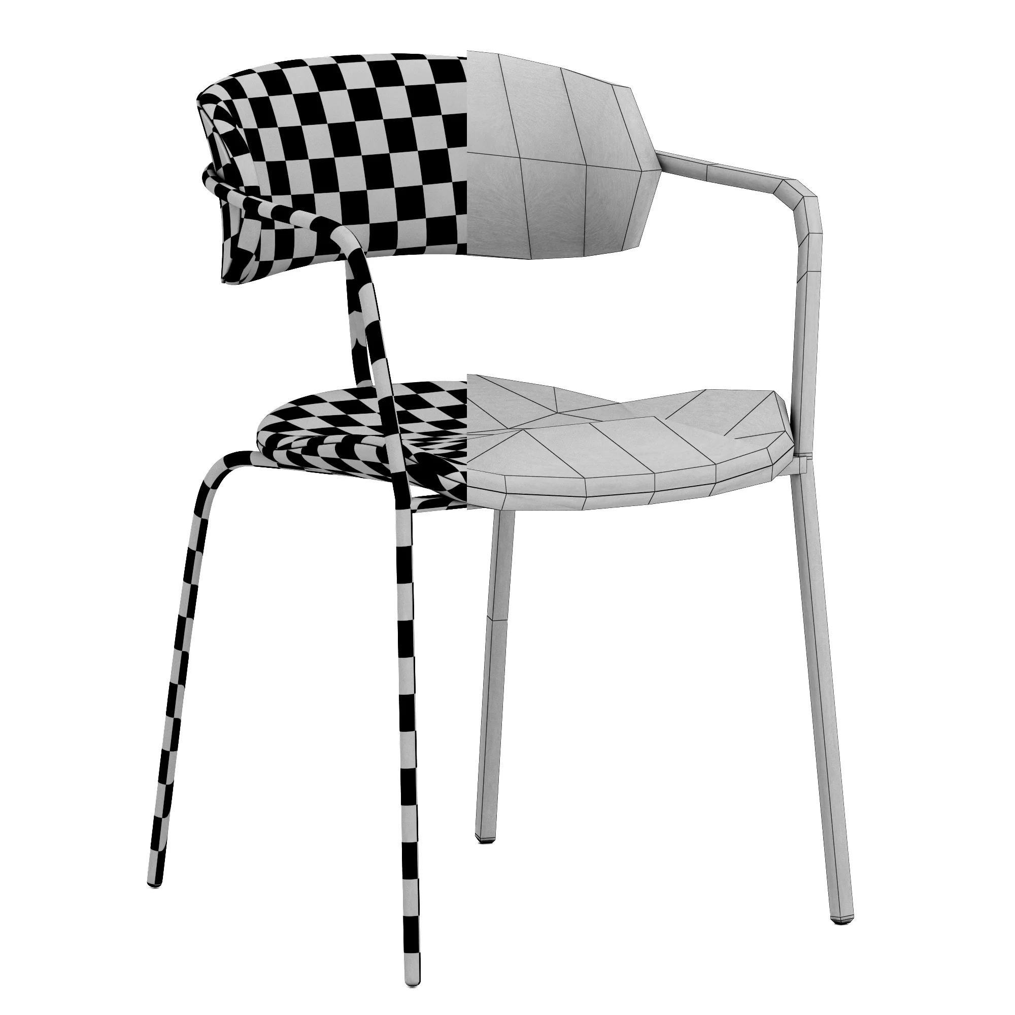 Dantone Home Adam Chair — 3D model preview 8