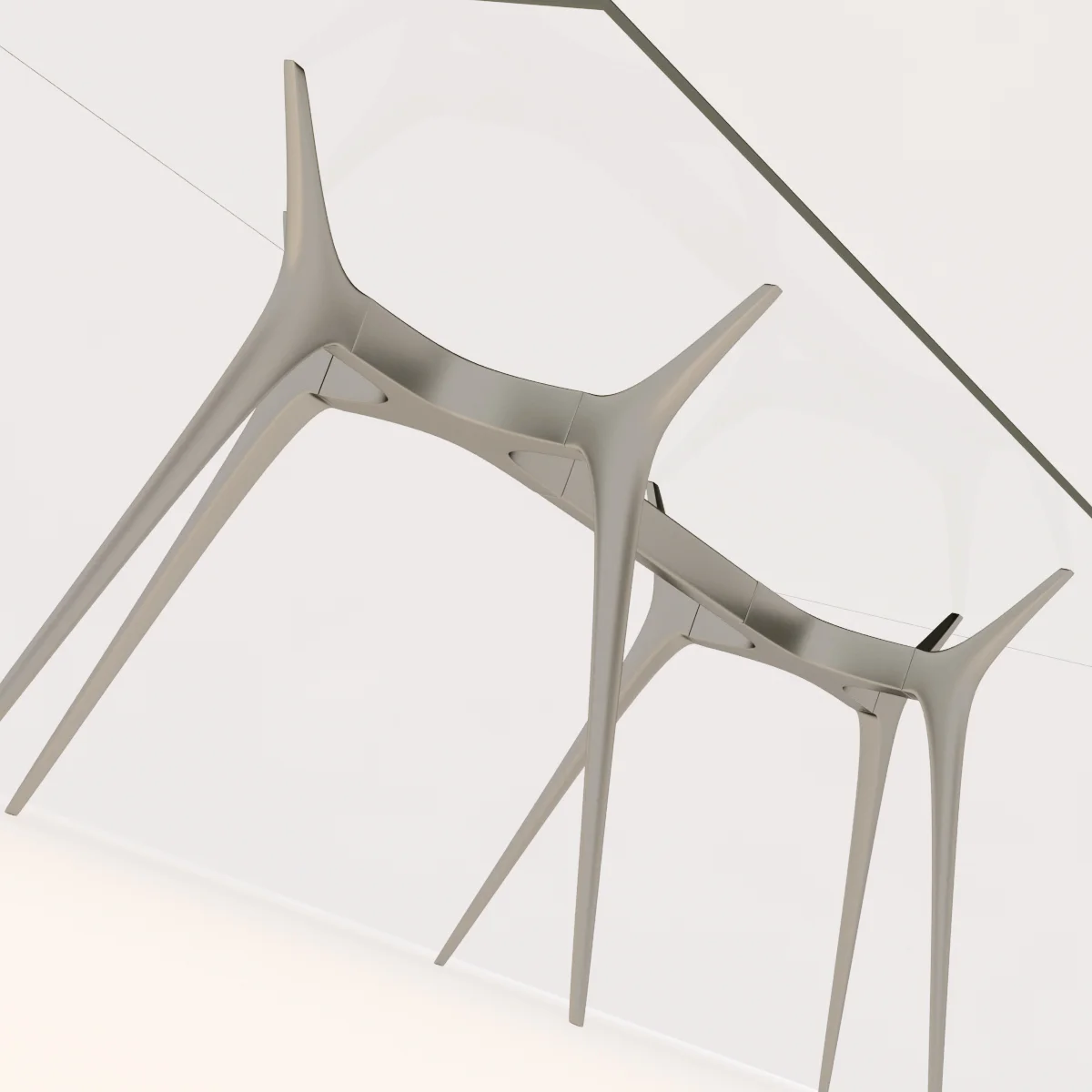 Barcelona Design Table — 3D model preview 3