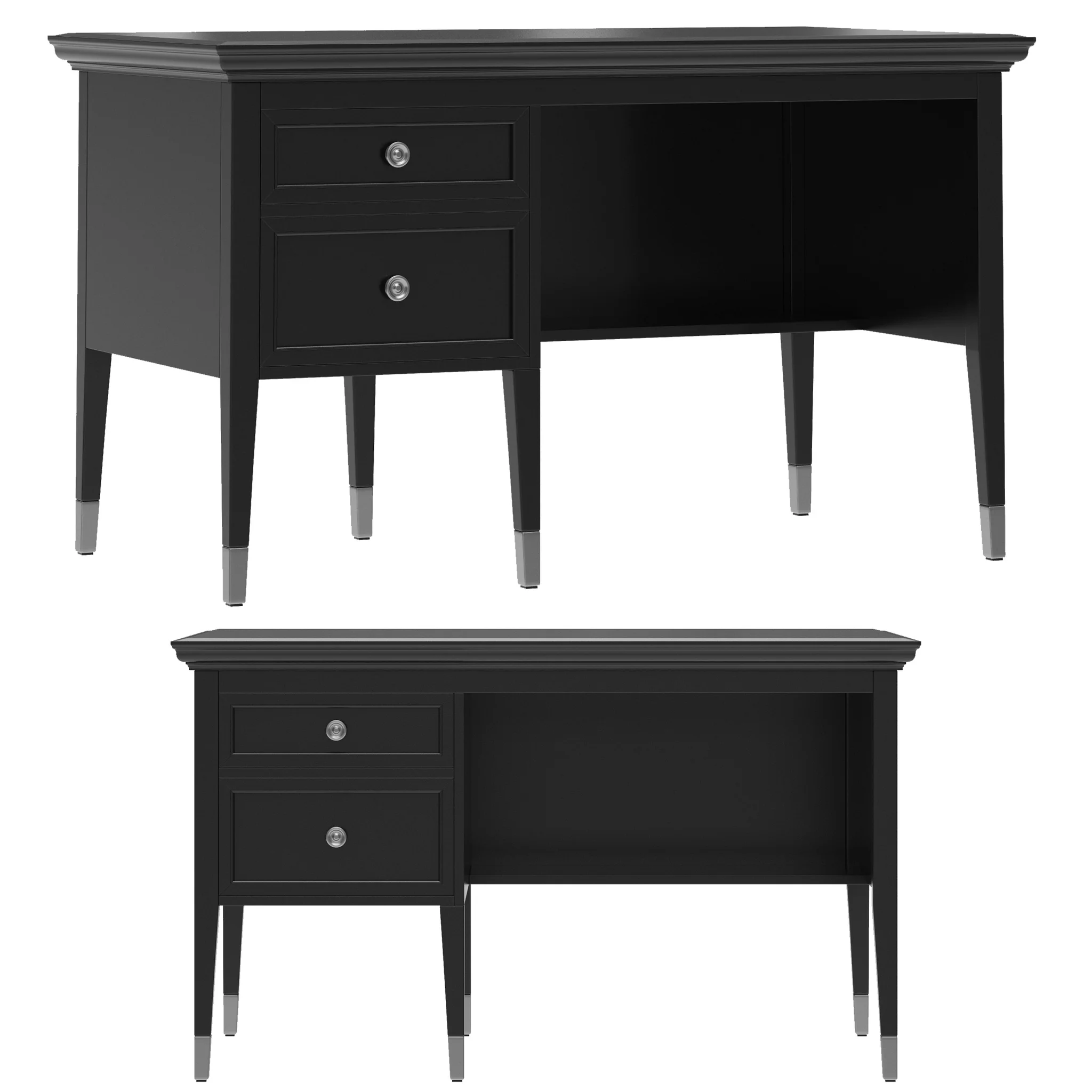 Dantone Home Stafford Small Desk — 3D model preview 3