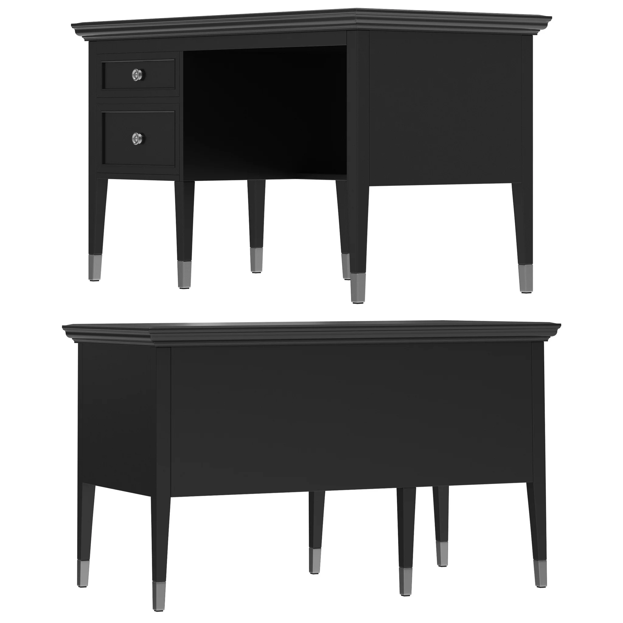Dantone Home Stafford Small Desk — 3D model preview 5