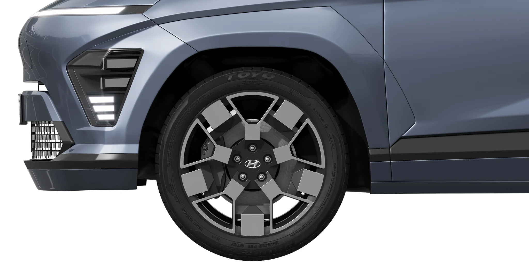 Hyundai KONA Electric 2024, 3D model preview 1