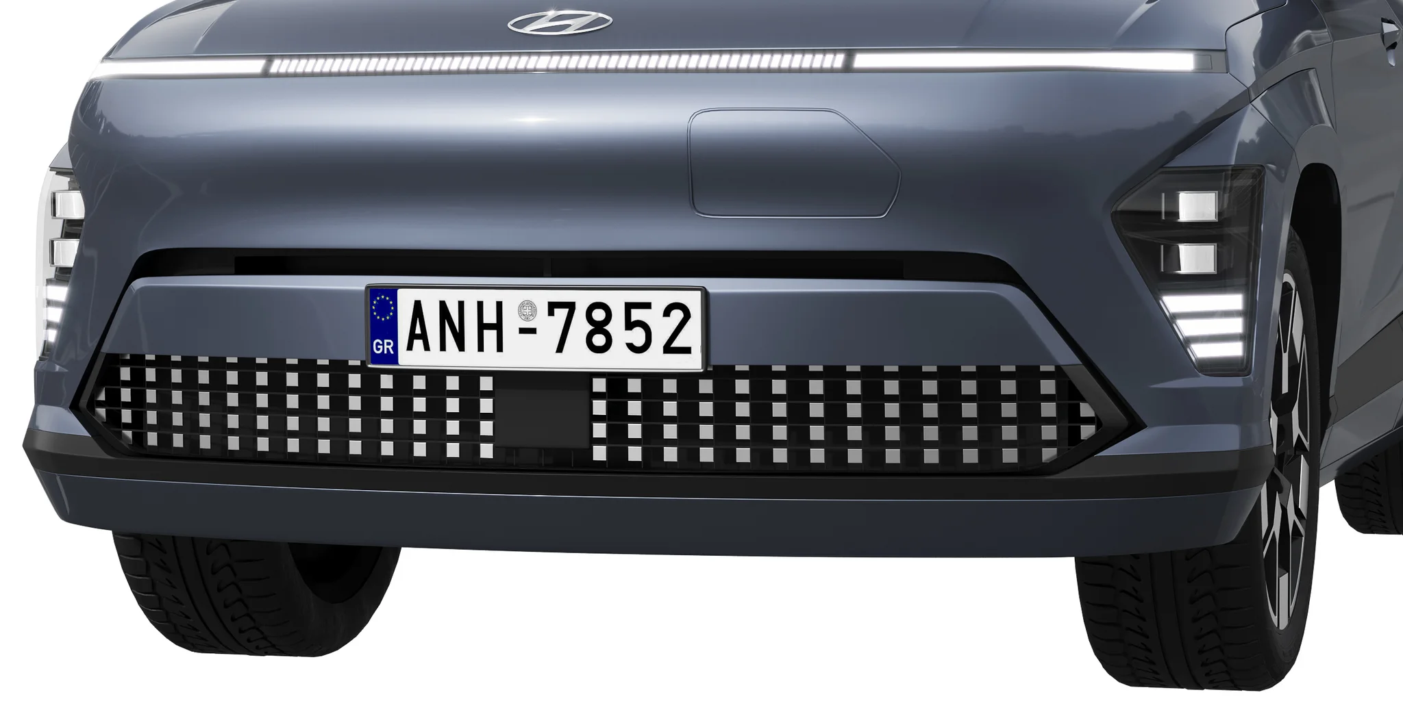 Hyundai KONA Electric 2024, 3D model preview 5
