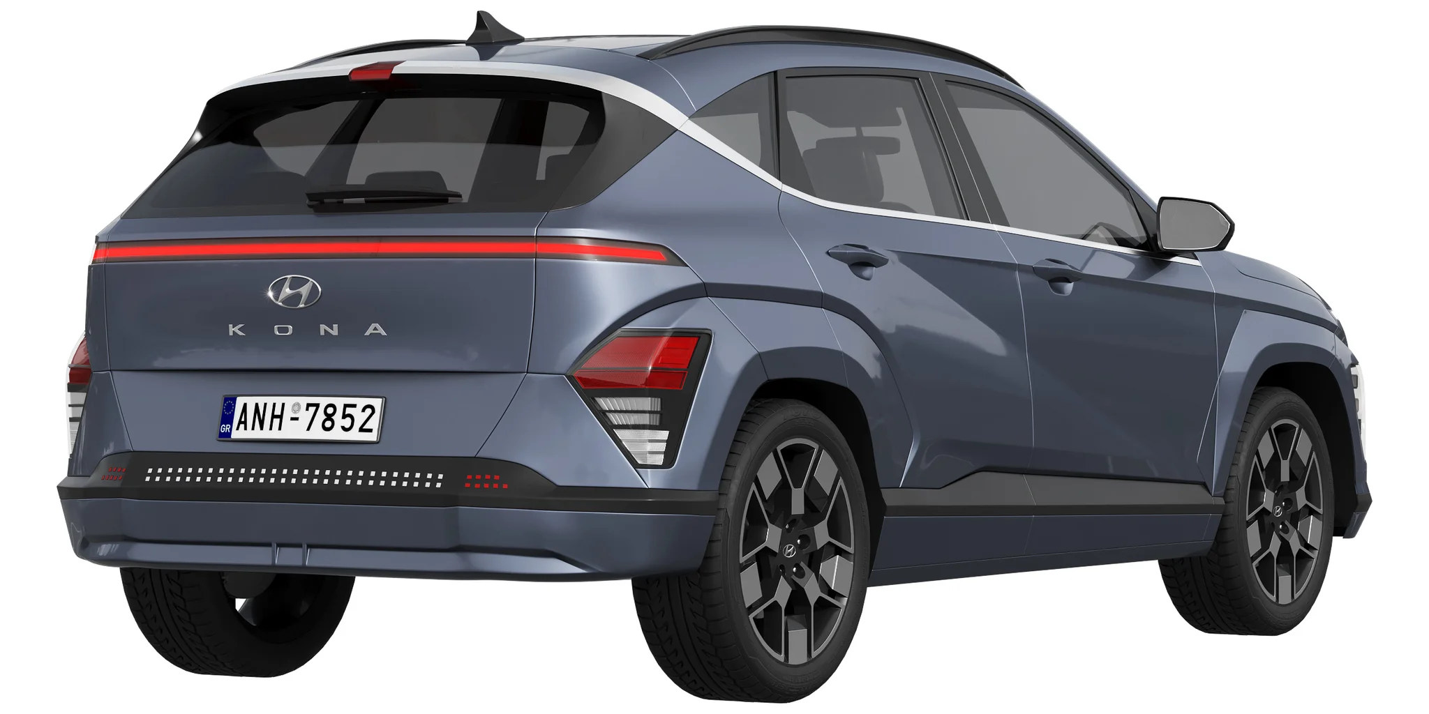 Hyundai KONA Electric 2024, 3D model preview 6