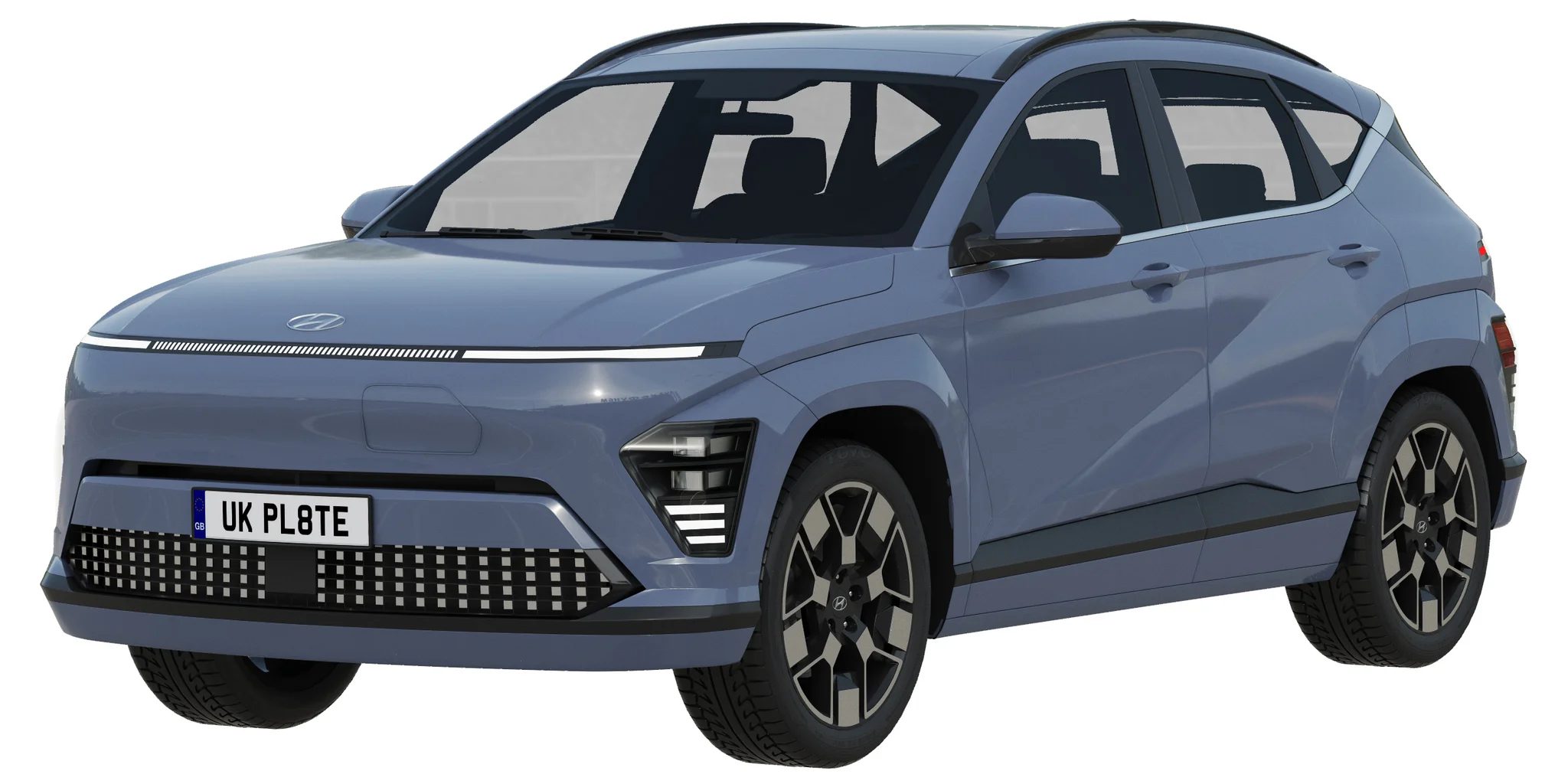 Hyundai KONA Electric 2024, 3D model preview 13