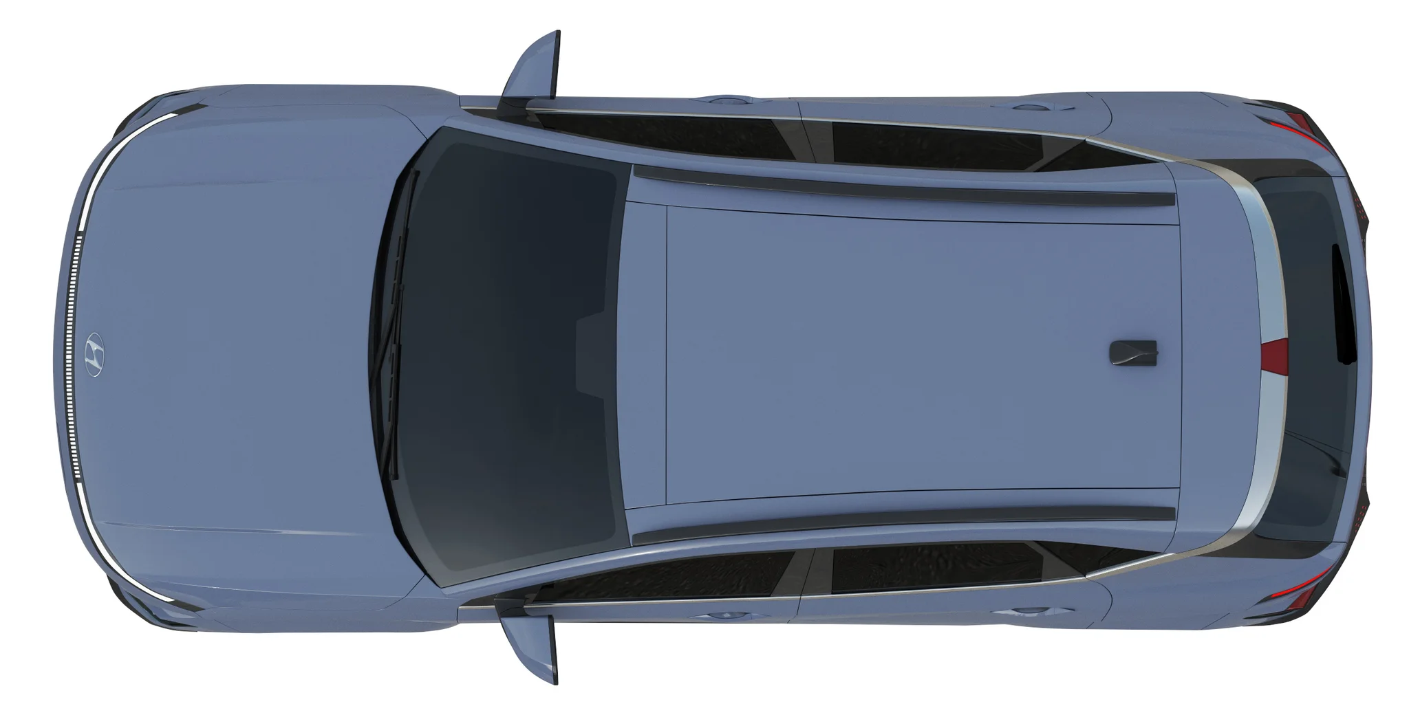Hyundai KONA Electric 2024, 3D model preview 32