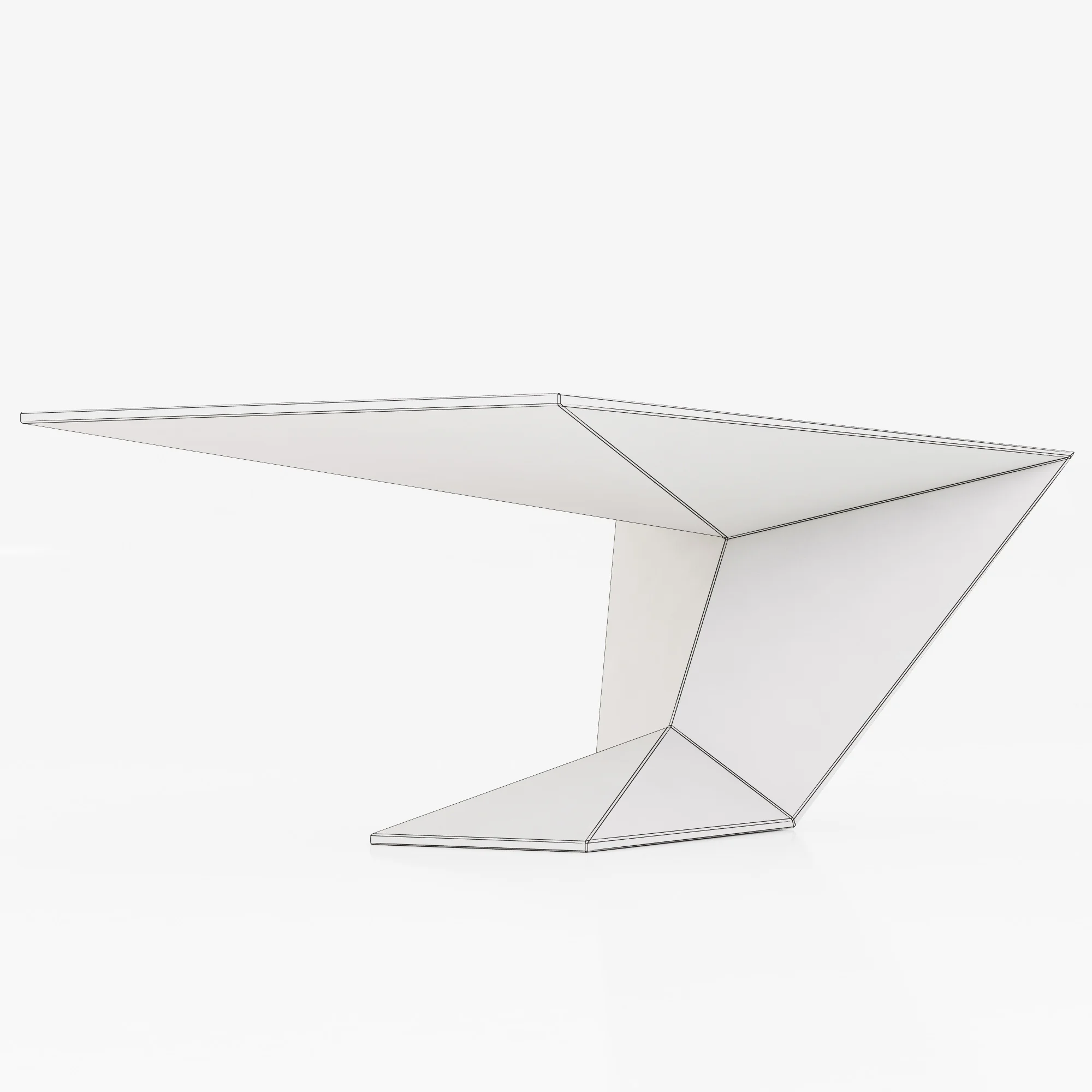 Roche Bobois Furtif Desk — 3D model preview 5